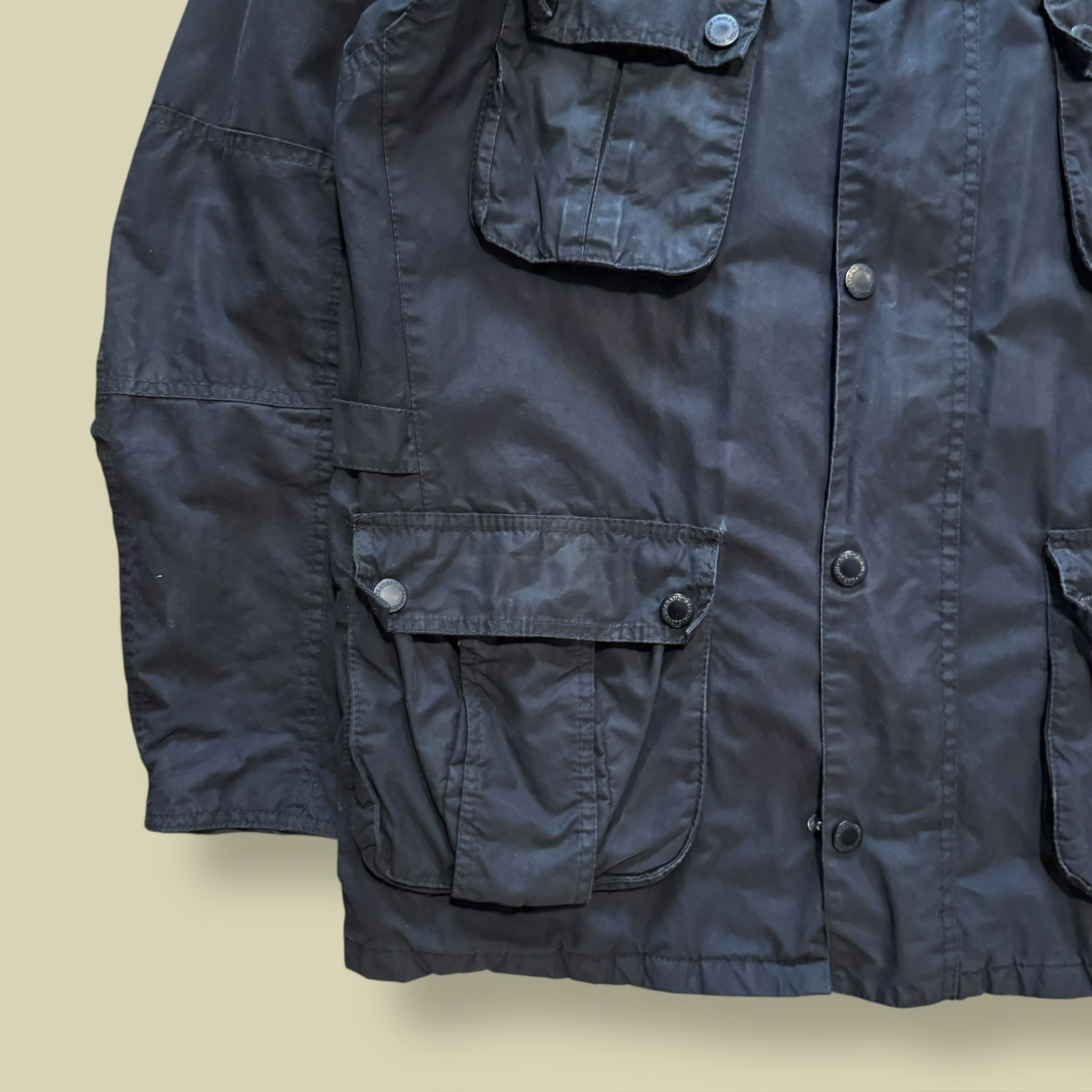 Barbour Barbour International Gauge Wax Jacket Size US XXL / EU 58 / 5 - 4 Thumbnail