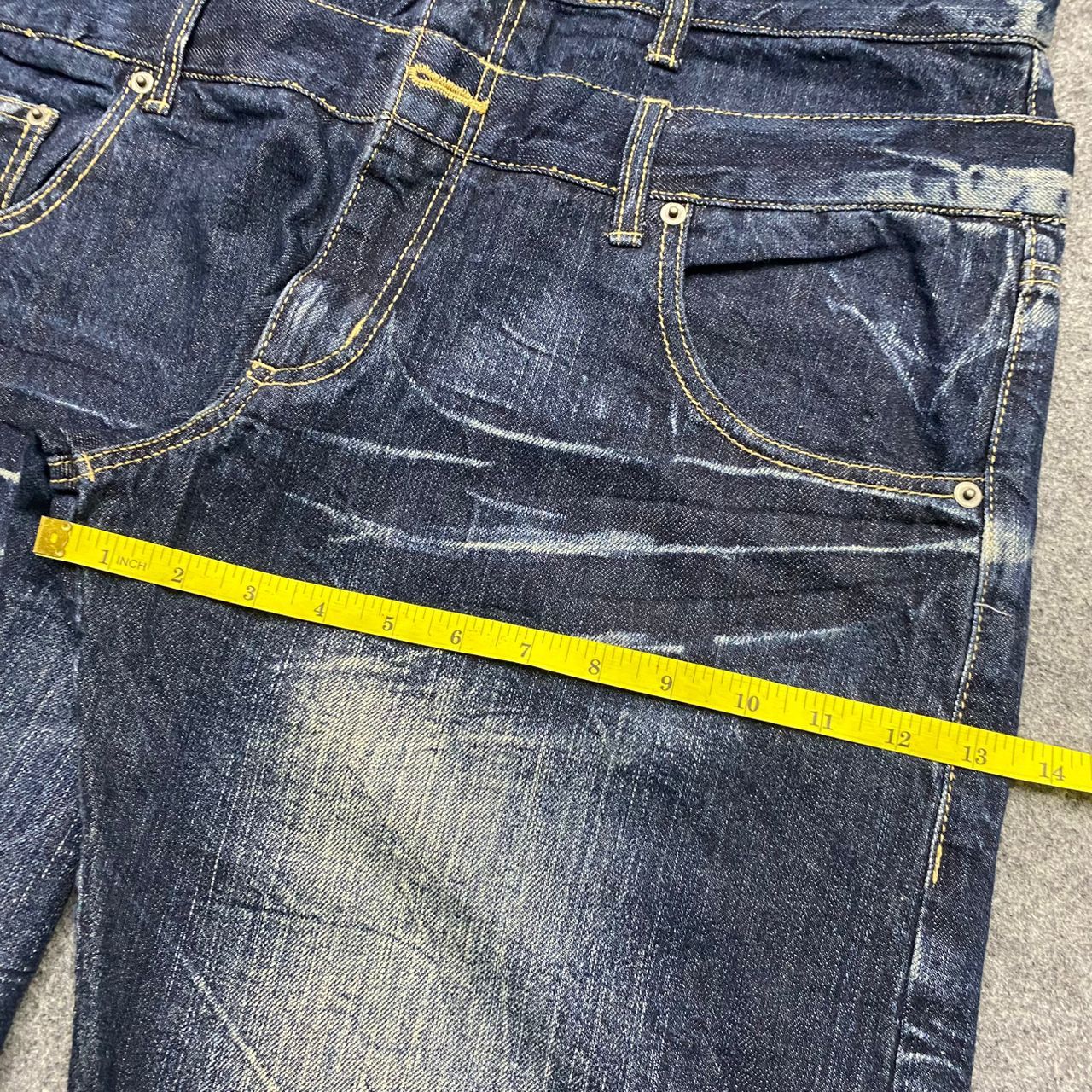 If Six Was Nine Vintage Back & Forth Double waist Distressed Denim Size US 38 / EU 54 - 5 Thumbnail