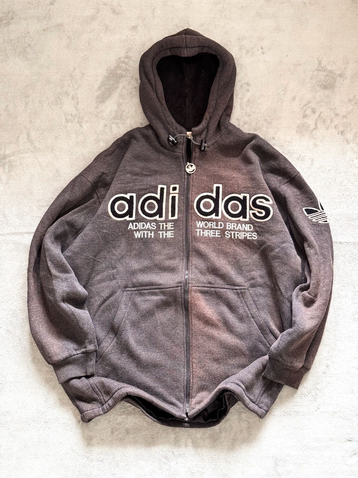 Vintage Adidas x Descente Trefoil Hoodie