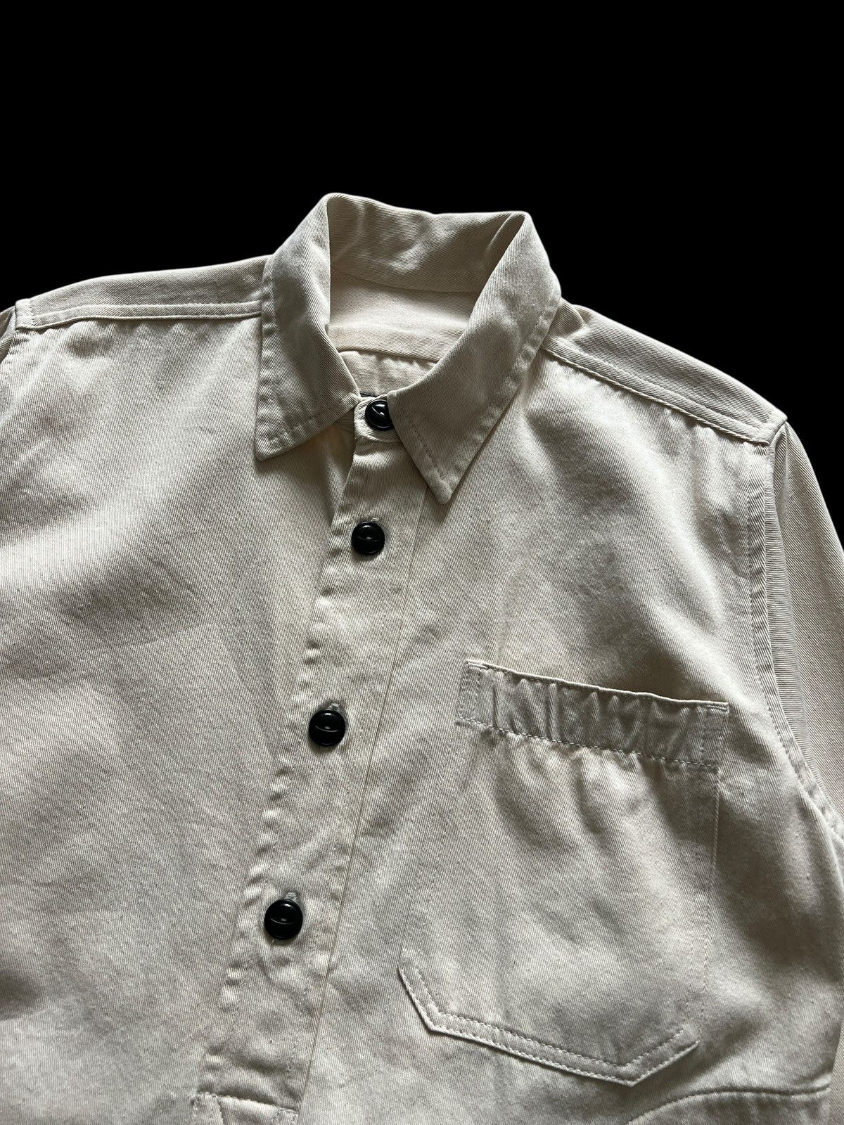Vintage Yarmouth Oilskins 🇬🇧 Canvas Military Style Smock Work Shirt Size US M / EU 48-50 / 2 - 4 Thumbnail