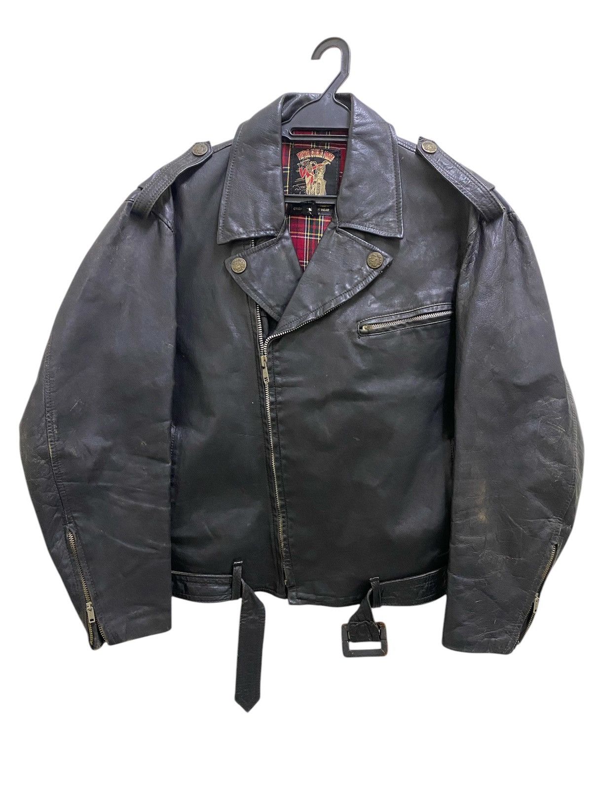 Designer × Japanese Brand MOTORCYCLE MATE / DOLPHIN (Original Leather Wear) Size US L / EU 52-54 / 3 - 1 Thumbnail
