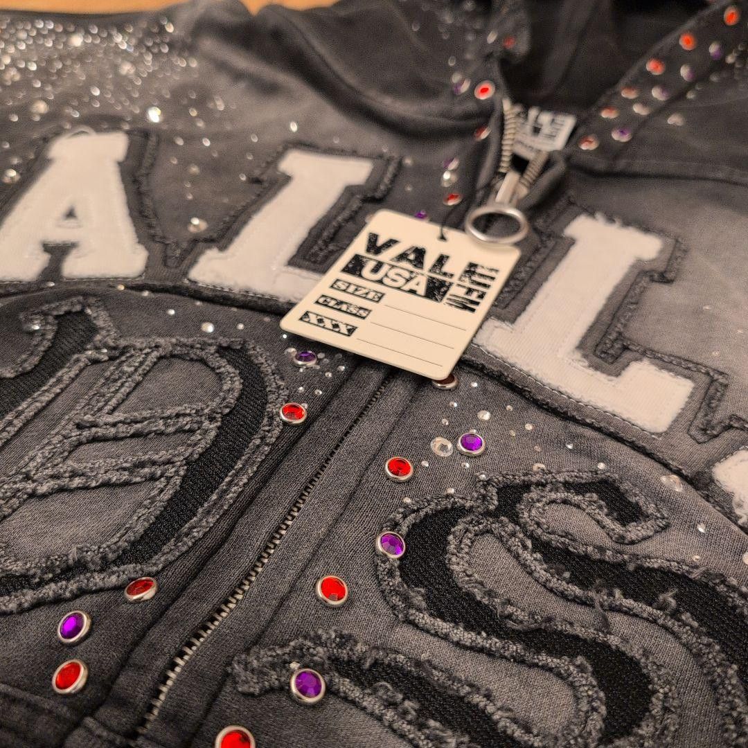 Vale VALE FOREVER “CLASSICO ZIP UP” Hoodie – Black / XL Size US XL / EU 56 / 4 - 11 Thumbnail