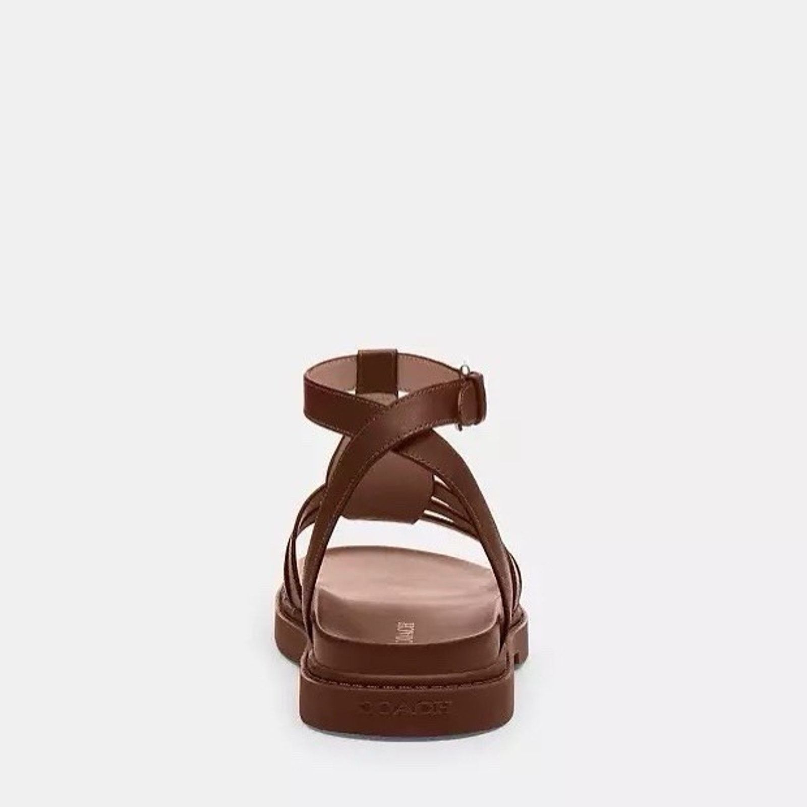 Coach NWT Coach Franny Sandal Cr866 Dark Saddle us6.5 Size US 6.5 / IT 36.5 - 8 Thumbnail