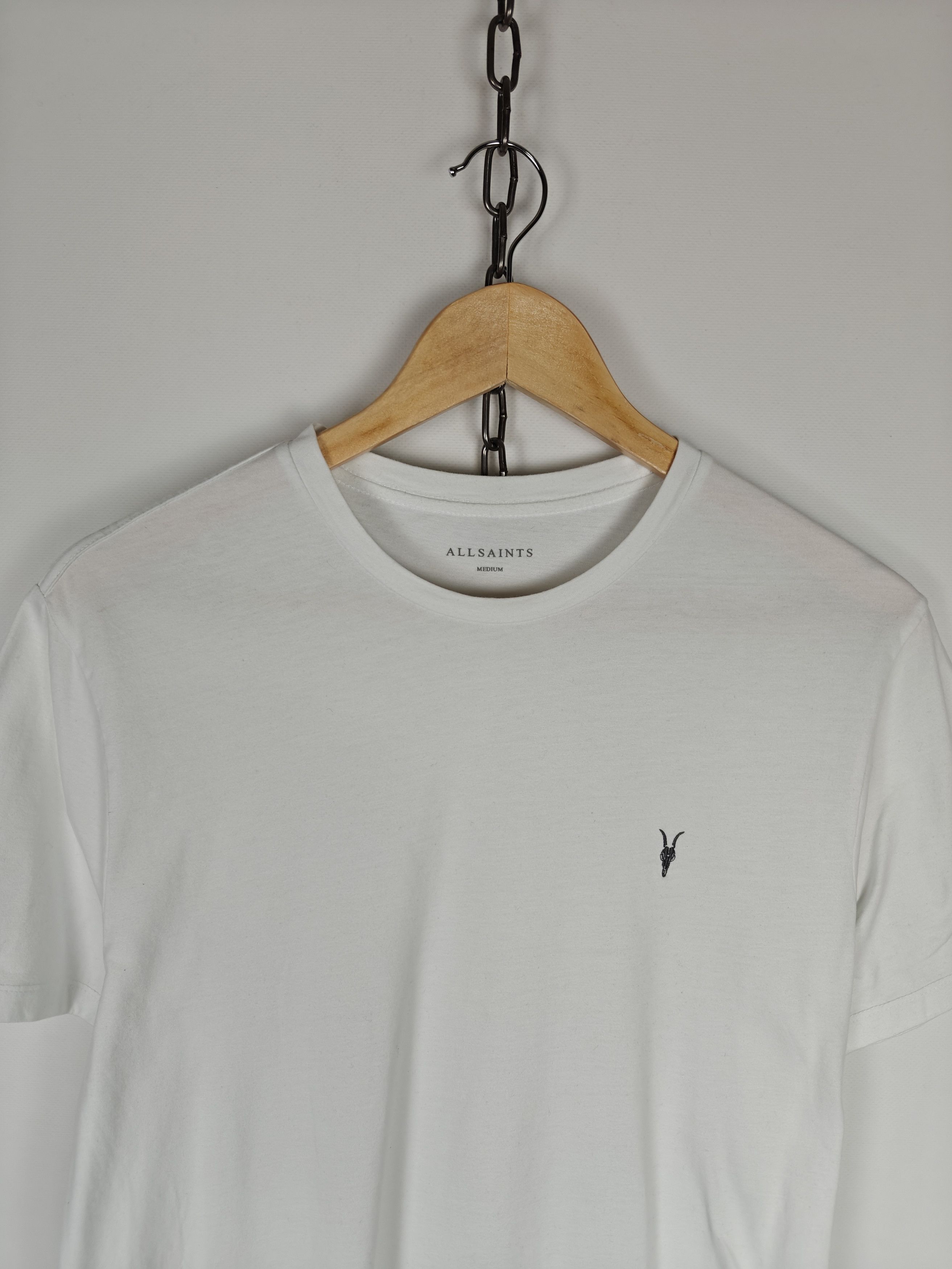 Allsaints Allsaints T-Shirt Brace Tonic Crew Tee White size M Size US M / EU 48-50 / 2 - 2 Thumbnail