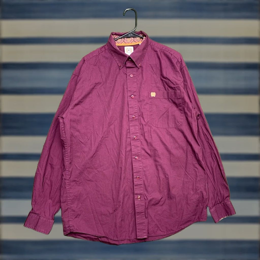 Vintage Cinch Button Up Shirt Mens L Casual Western Cowboy Button Down Shirt Size US L / EU 52-54 / 3 - 1 Thumbnail