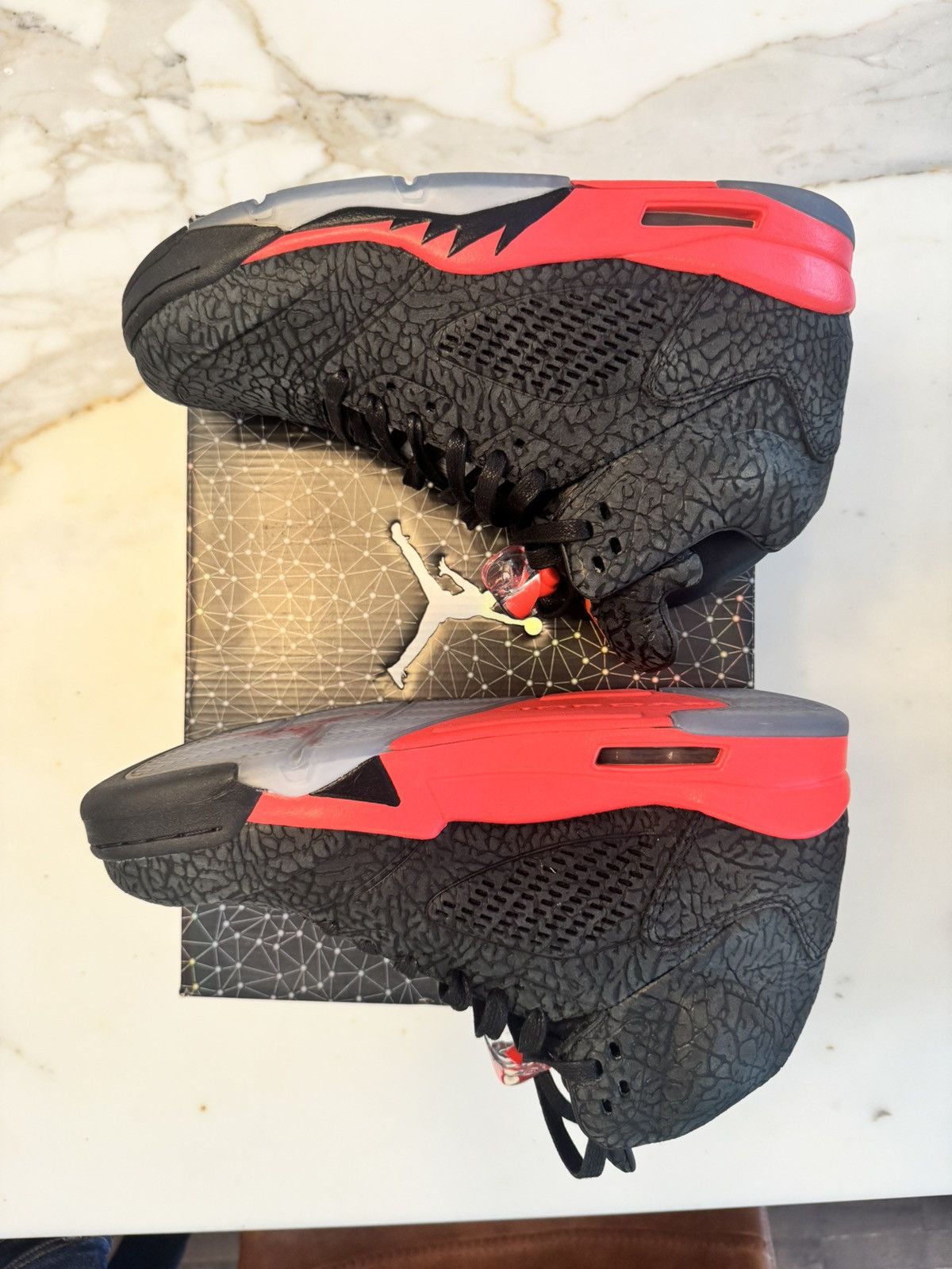 Jordan Brand × Nike Jordan 5 Retro 3Lab5 Infrared Size US 8.5 / EU 41-42 - 2 Thumbnail