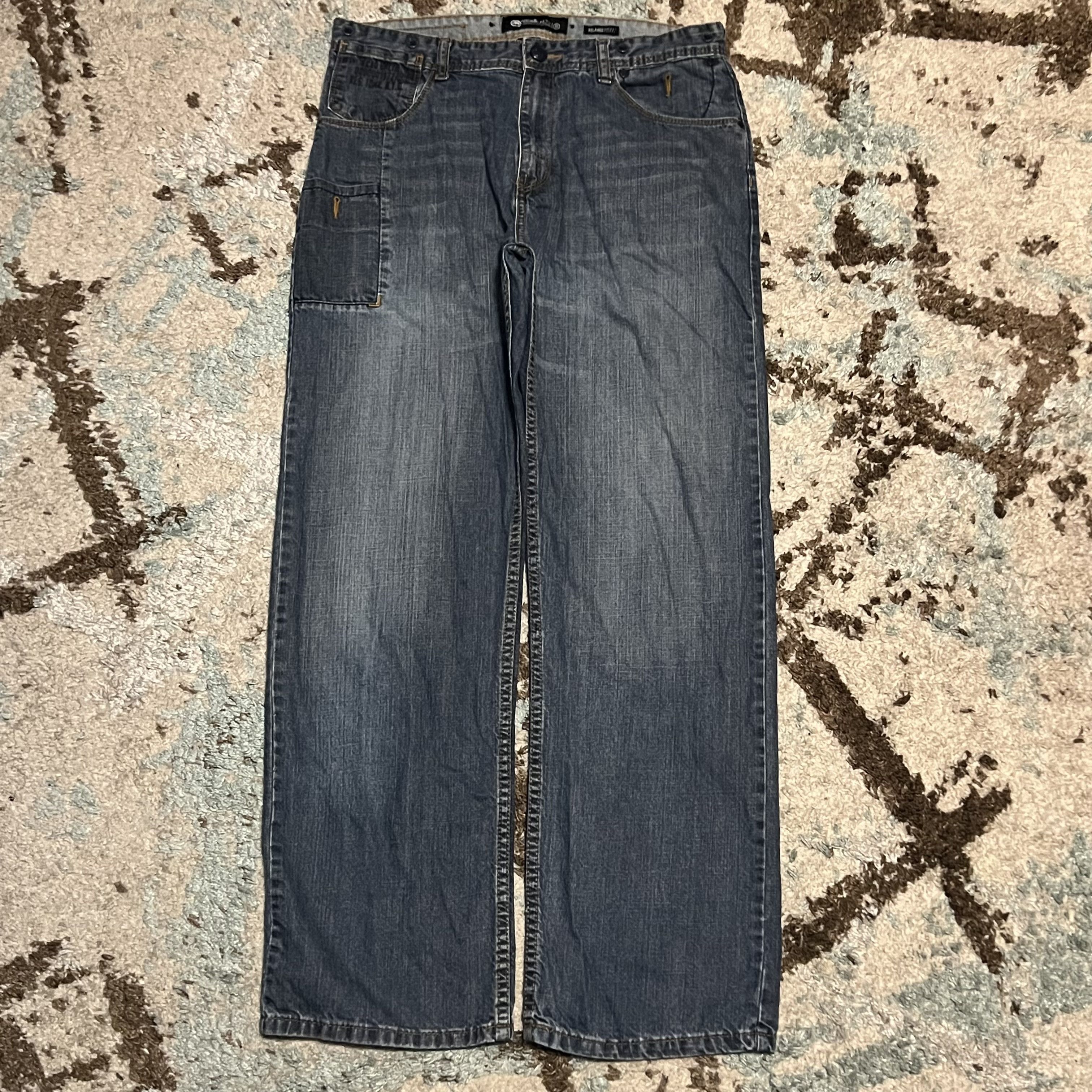 Ecko Unltd. Ecko Unltd Relaxed Fit Baggy Jeans Size 34x31 Skater Y2K Size US 34 / EU 50 - 2 Thumbnail