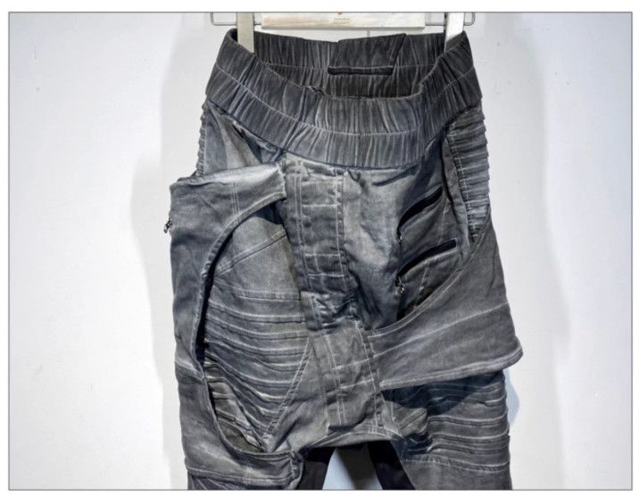Other DRKLAC Panel Dune Black Jogger Pants Demobaza Style Size US 34 / EU 50 - 8 Thumbnail