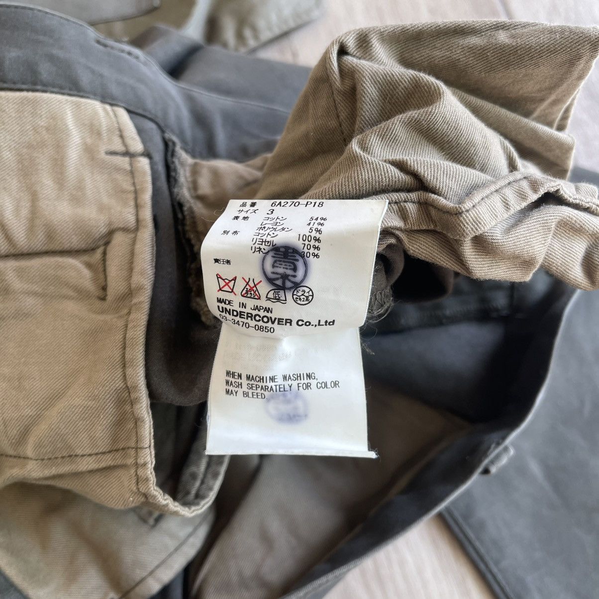 Undercover AW2006 "Guru Guru" (But Beautiful V) Utility Waist Bag Pants Size US 32 / EU 48 - 11 Thumbnail