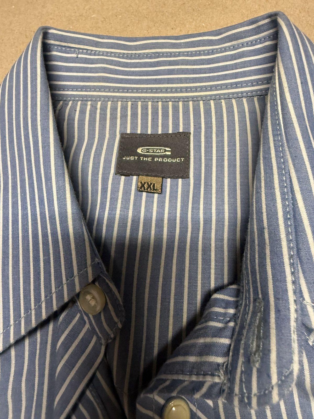 G-Star G star Raw Men's Tacoma Long Sleeve Button-Up Shirt XXL! Size US XXL / EU 58 / 5 - 4 Thumbnail
