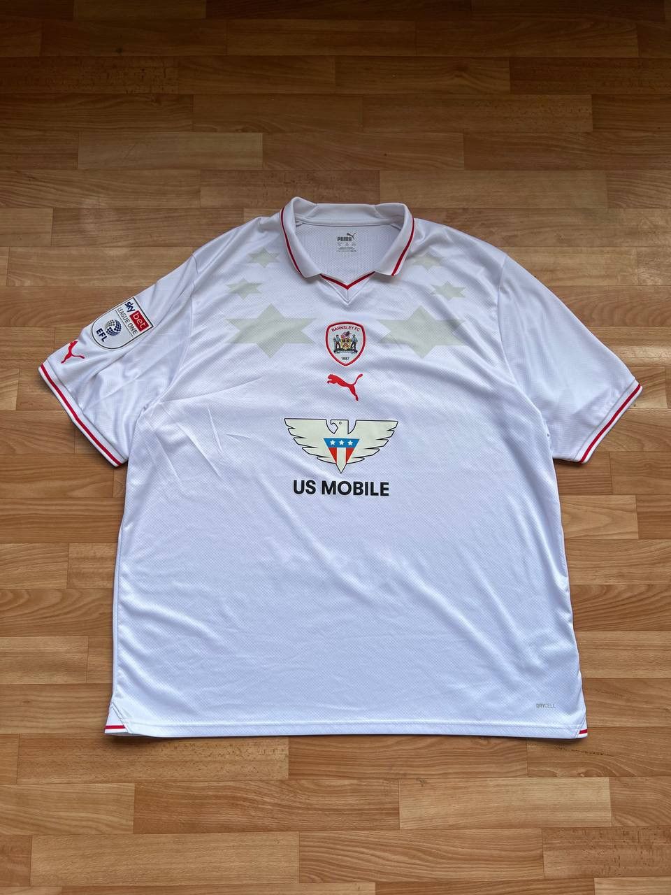 Puma 2023 BARNSLEY FC #71 NEIL AWAY SOCCER JERSEY FOOTBALL SHIRT Size US XXL / EU 58 / 5 - 2 Thumbnail