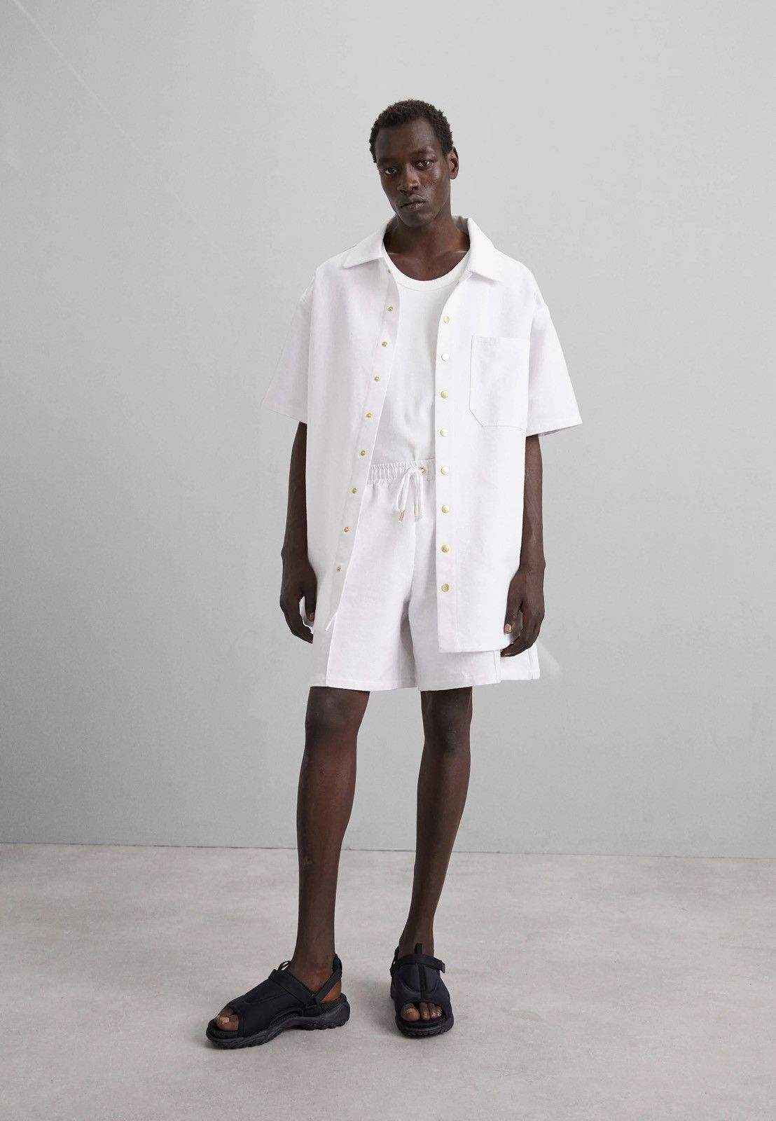 Other !DS! SS23 Nikolaj Storm Suarezito White Oversized Shirt Size US M / EU 48-50 / 2 - 1 Thumbnail