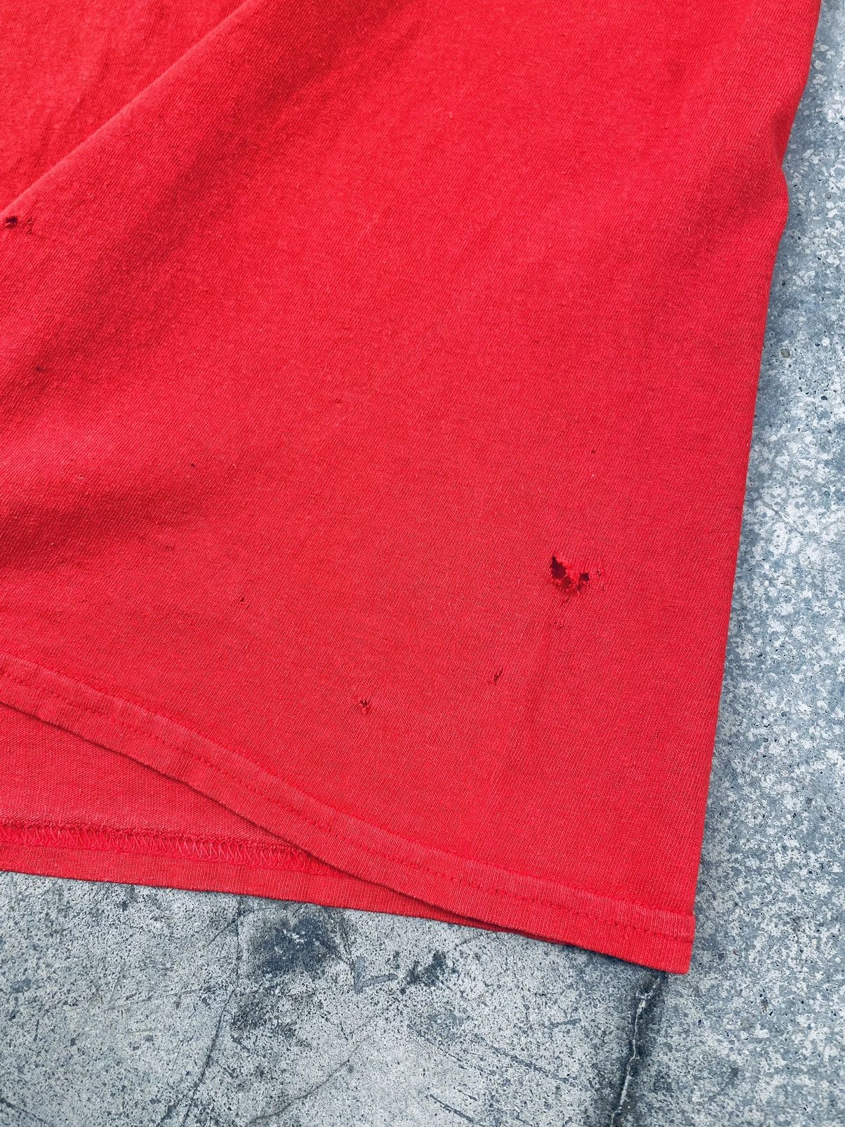 Travis Scott Travis Scott Mc Donald Crew Distressed Tees Size US S / EU 44-46 / 1 - 10 Thumbnail