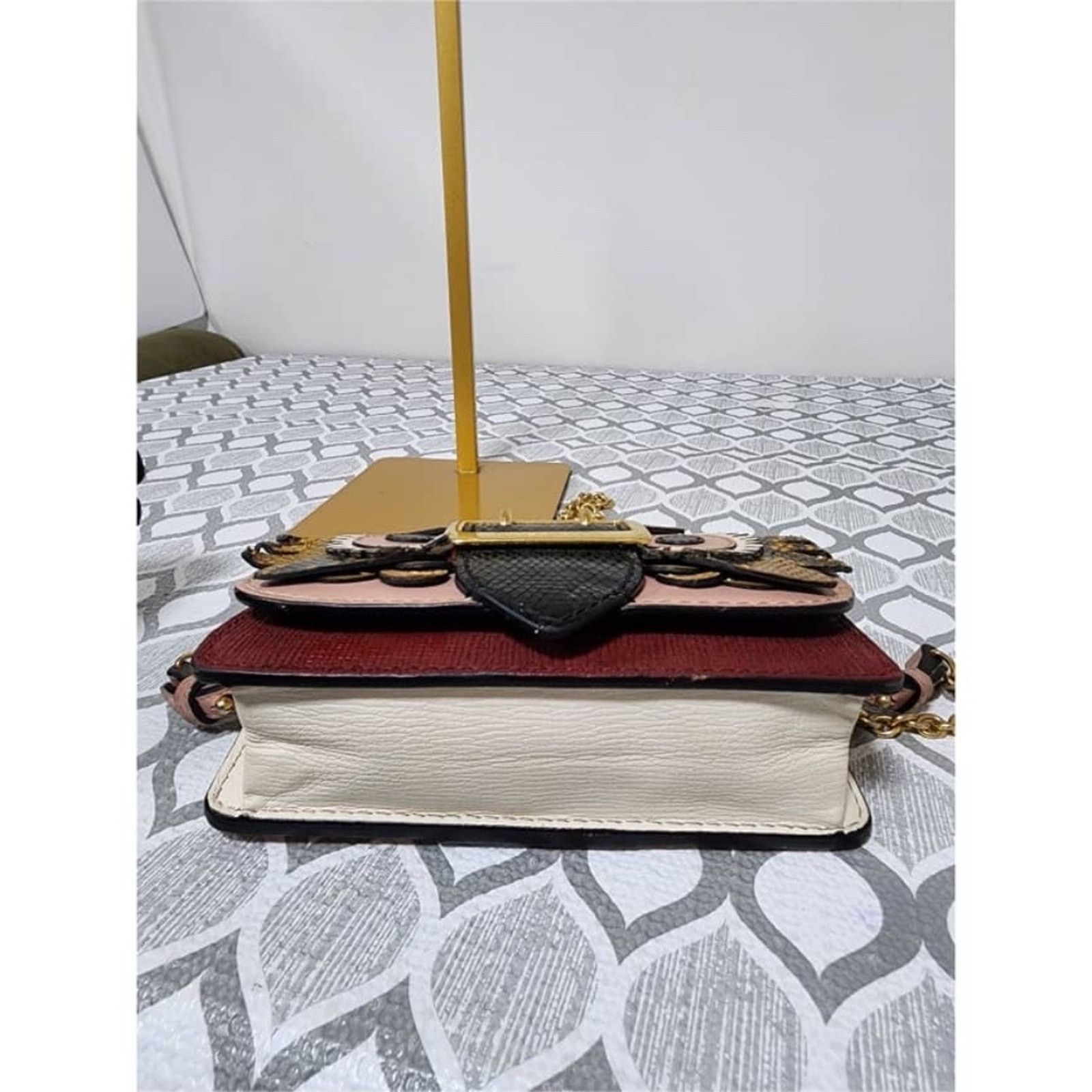 Burberry Auth Burberry Owl Chain-Linked Crossbody Bag Multicolored Size ONE SIZE - 4 Thumbnail