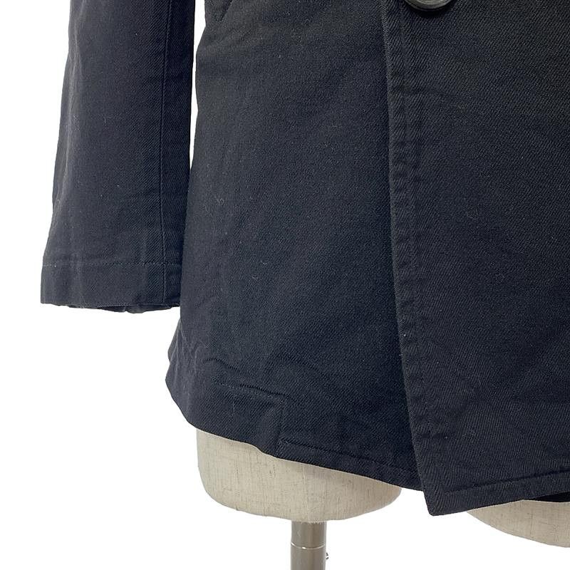 Comme des Garcons Homme Jacket dyed polyester P coat 3 DB Fully lined Black Size US XS / EU 42 / 0 - 5 Thumbnail