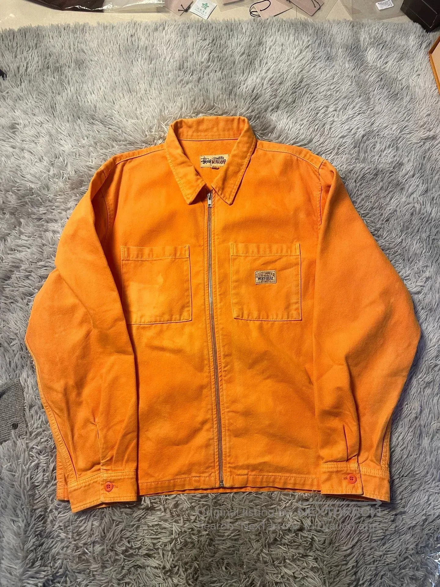 Stussy Stussy FW22 Men's Washed Work Jacket. Size US M / EU 48-50 / 2 - 1 Thumbnail