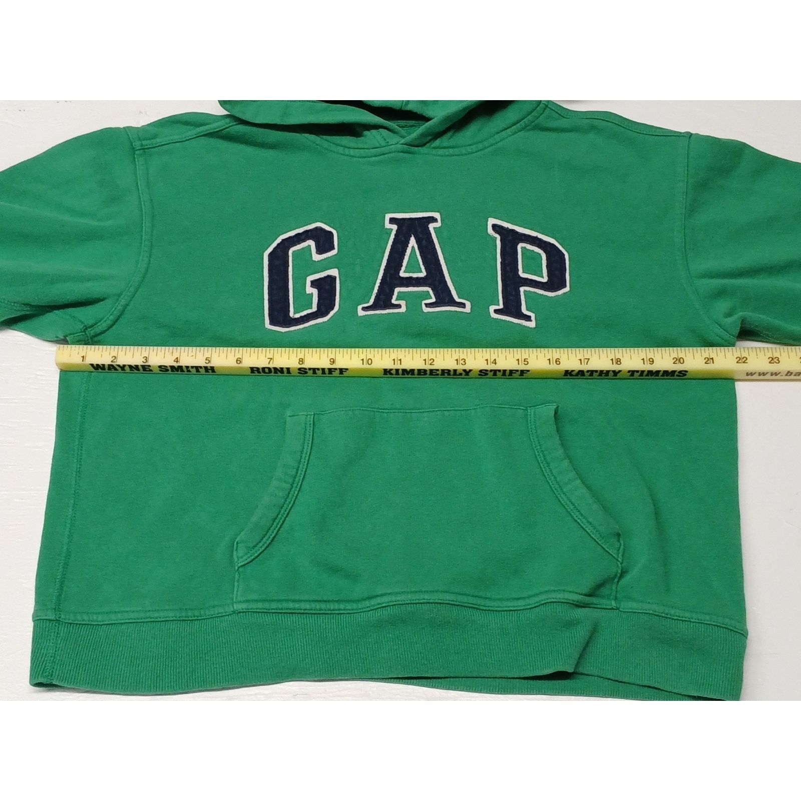 Gap Gap Kids (Large) Green Pullover Hoodie Sweatshirt Size L / US 10 / IT 46 - 4 Thumbnail