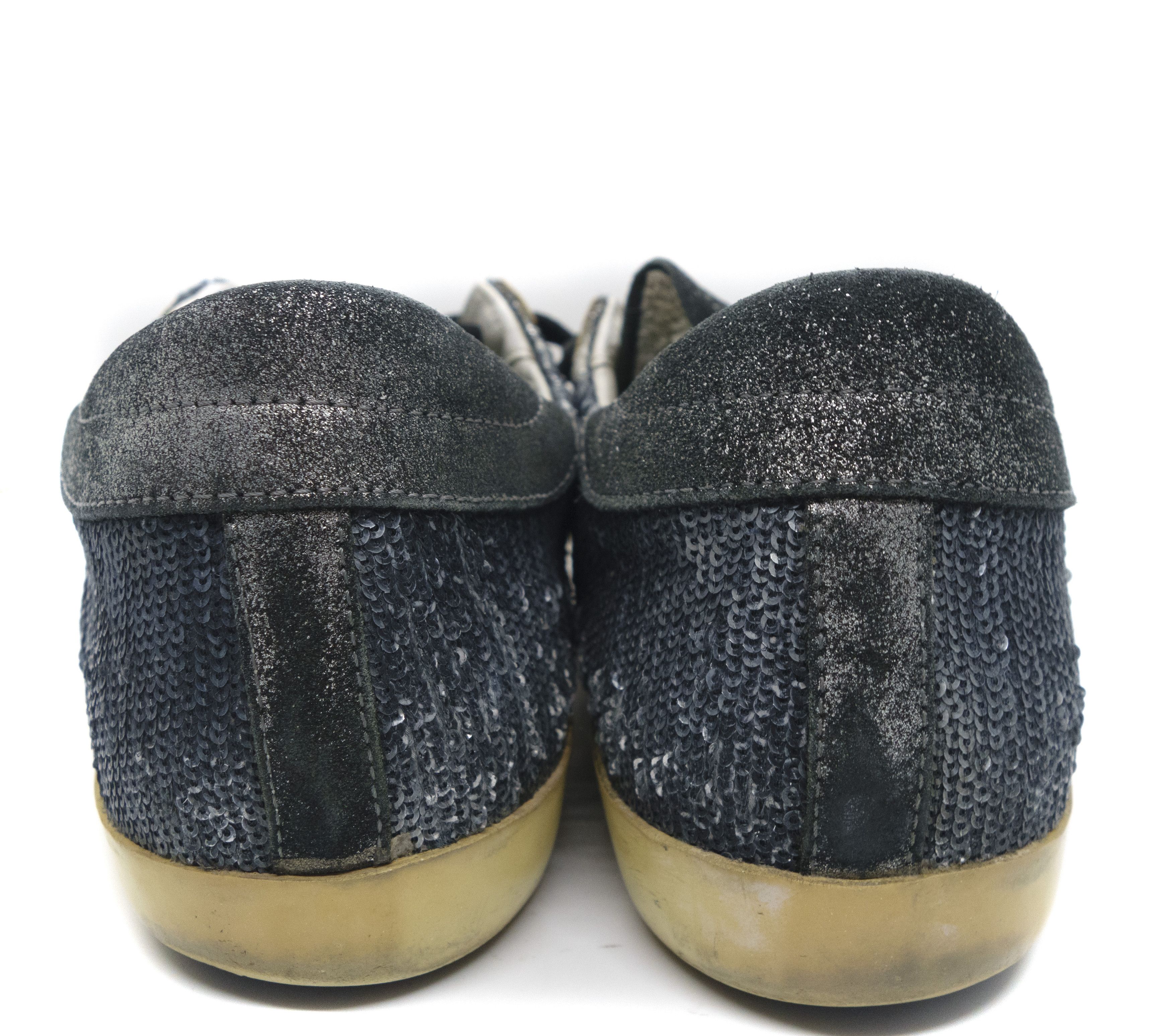 Philippe Model PRSX Glitters Low Grunge Sneakers Size US 9 / EU 42 - 4 Thumbnail