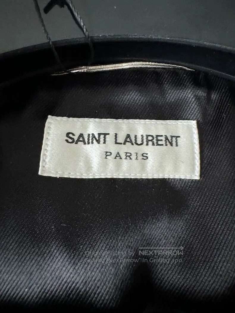 Saint Laurent Paris Saint Laurent 17AW Flame Leather Jacket. Size US M / EU 48-50 / 2 - 4 Thumbnail