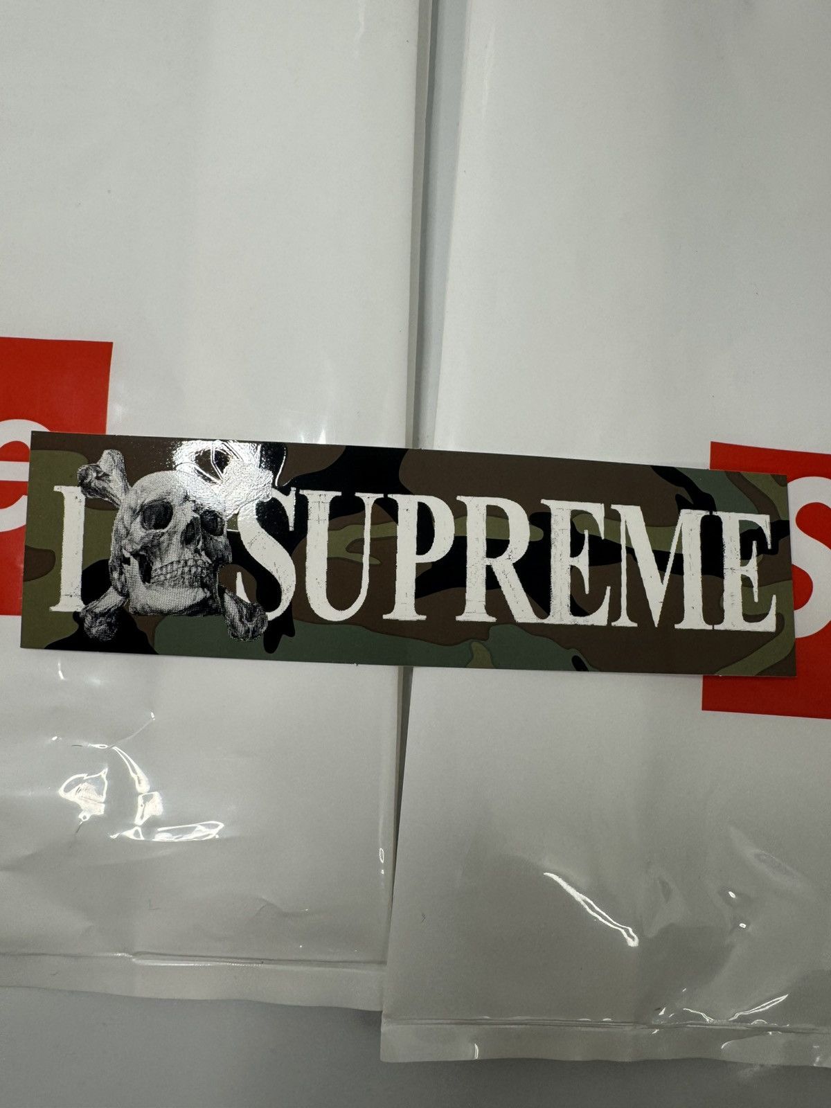 Supreme Supreme Skull tee Sticker Size ONE SIZE - 1 Preview