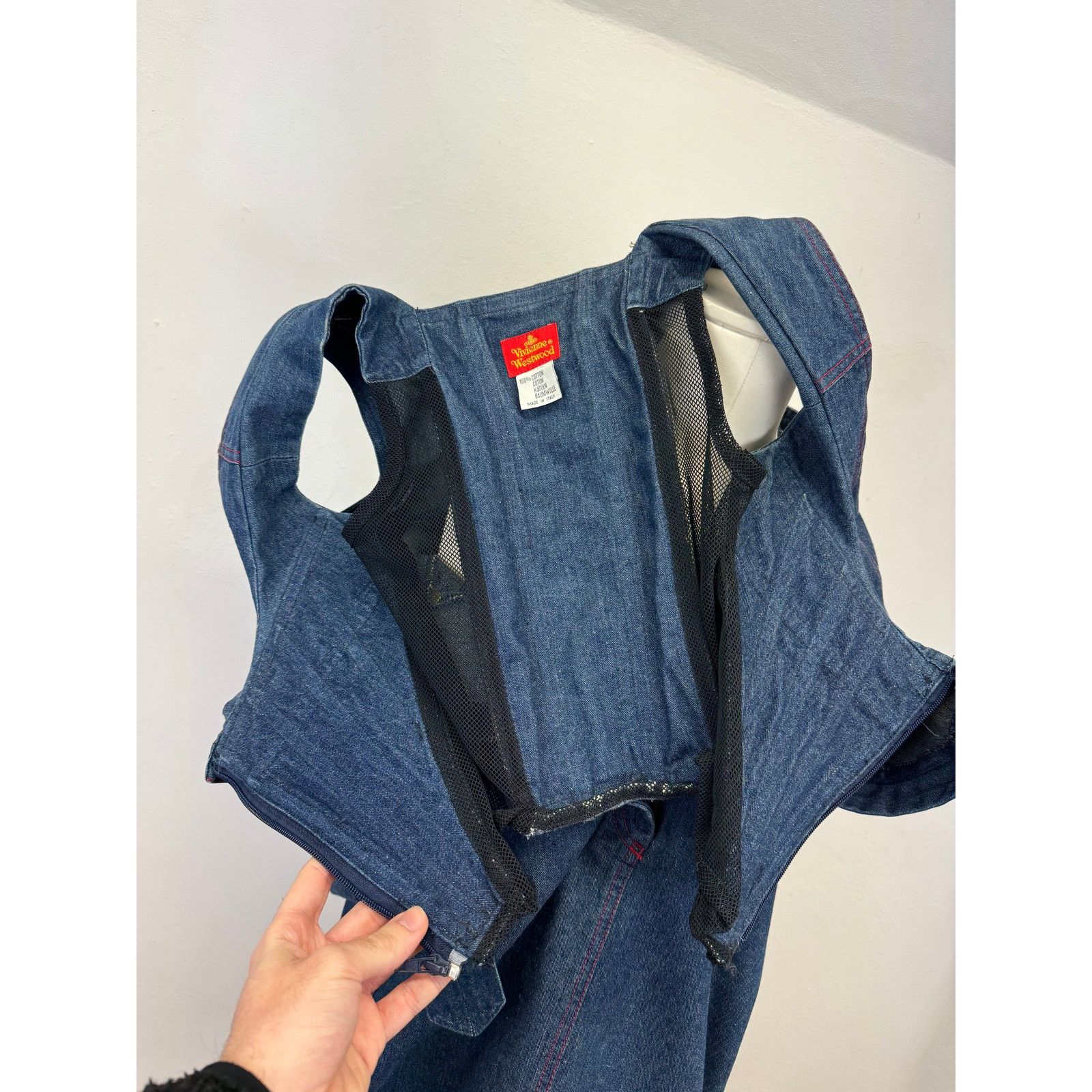 Vivienne Westwood S/S1992 Vivienne Westwood denim dress with corset Size M / US 6-8 / IT 42-44 - 5 Thumbnail