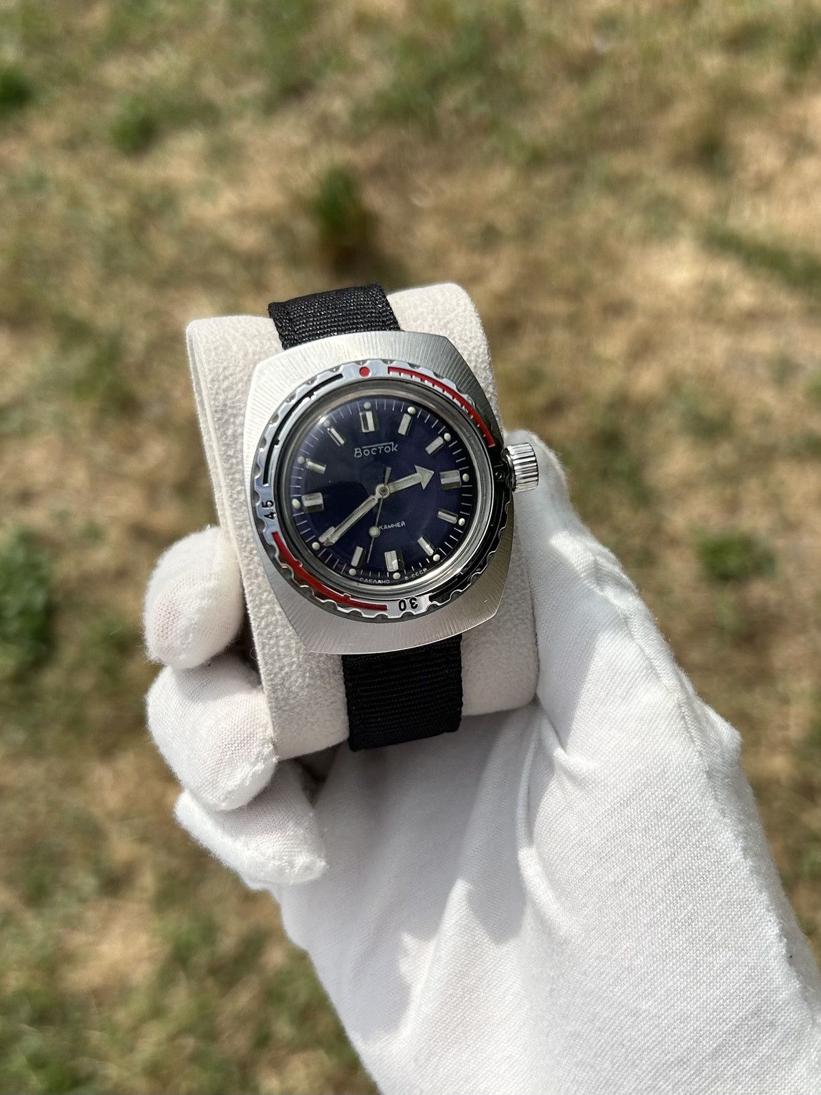 Vintage Vintage Watch Vostok Amphibia USSR Soviet Mechanical 1980s Size ONE SIZE - 2 Thumbnail