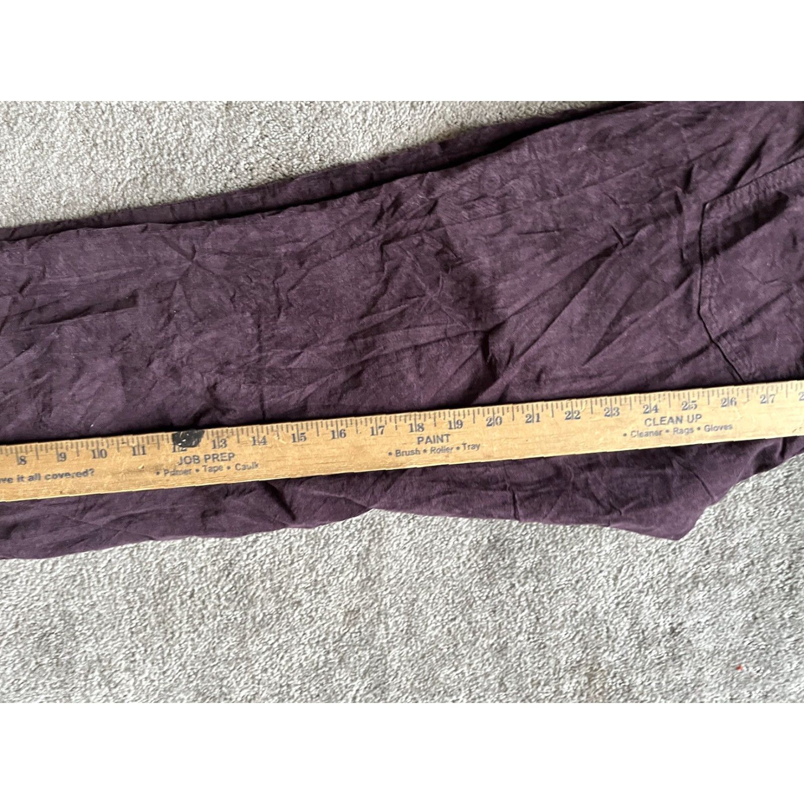 Banana Republic Banana Republic Womens Skinny Jeans Size 12 Sloan Velvet Purple Low Rise Denim Size 34" / US 12 / IT 48 - 6 Thumbnail