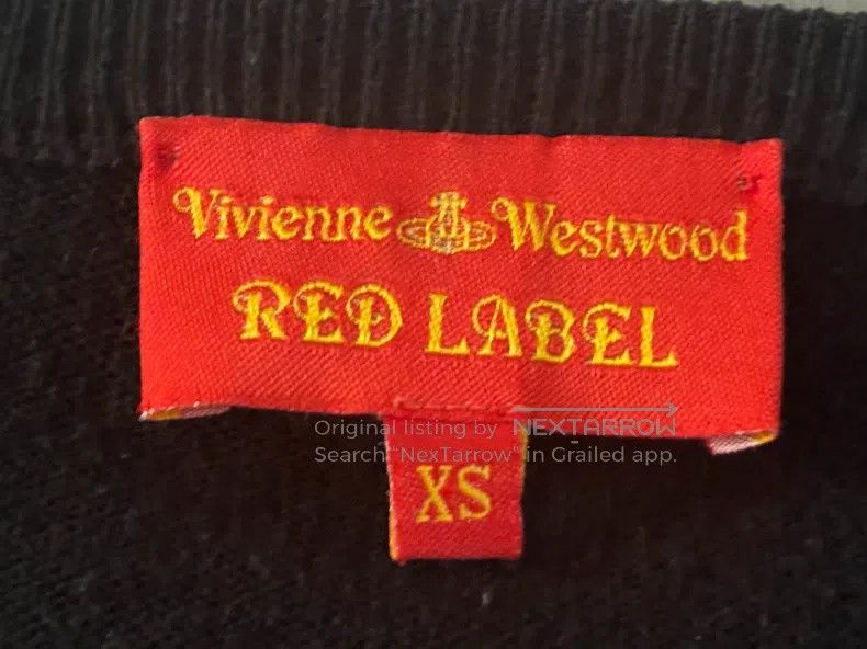 Vivienne Westwood Vivienne Westwood Pure cotton knitted cardigan Size XS / US 0-2 / IT 36-38 - 4 Thumbnail