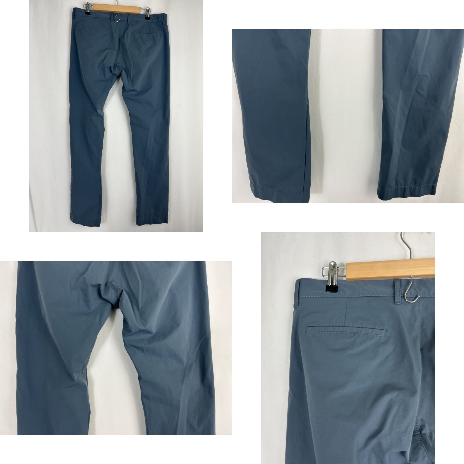 J.Crew J.Crew Flex Slim Fit Casual Dress Pants 36x32 Blue Straight Leg Athletic Mens Size US 36 / EU 52 - 8 Thumbnail