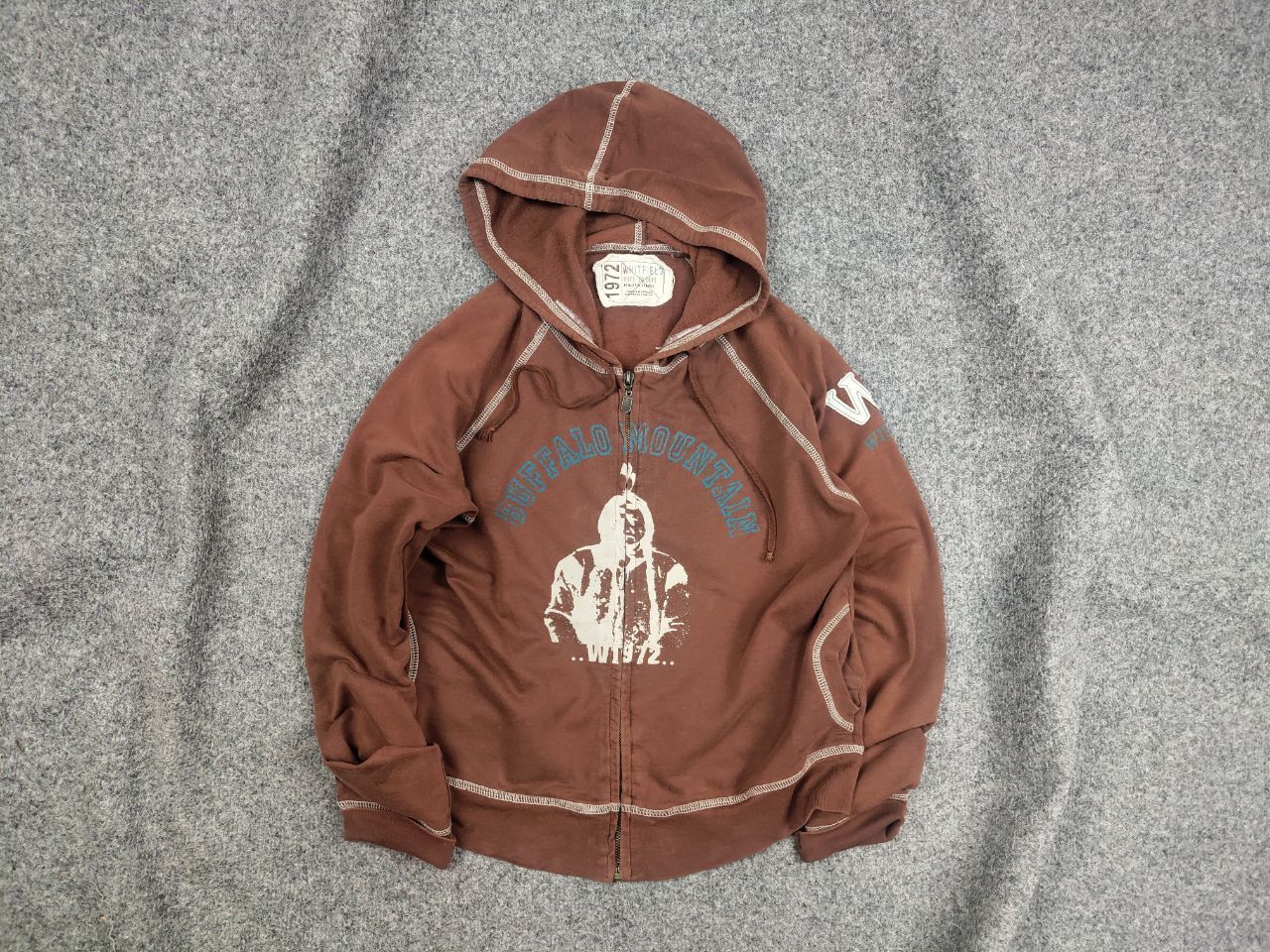 Hysteric Glamour Vintage Japan Hysteric Glamour Style Y2K Croped Zip Hoodie Size M / US 6-8 / IT 42-44 - 1 Thumbnail