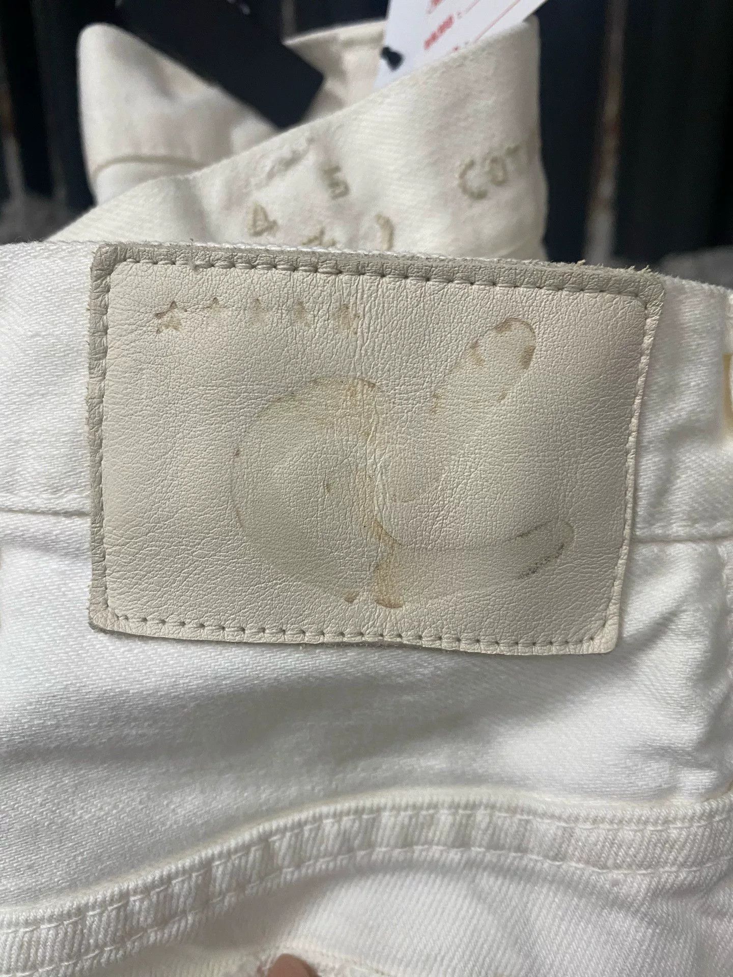 45rpm white relaxed fit denim pants Size US 30 / EU 46 - 1 Preview