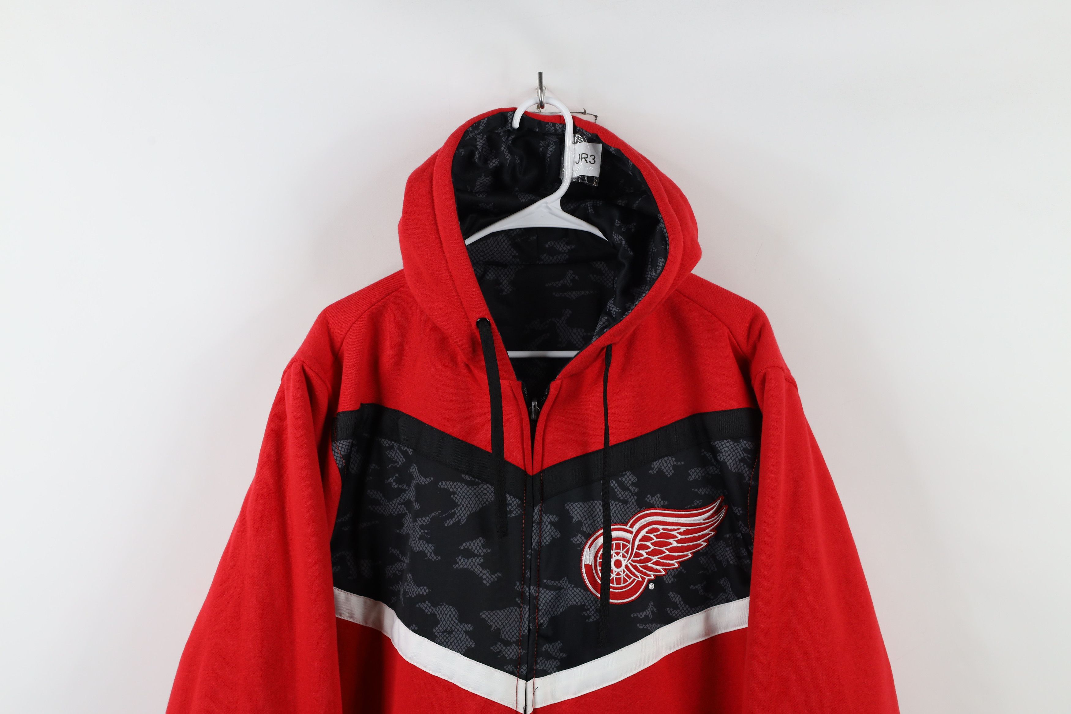Vintage Vintage NHL Reversible Camouflage Detroit Red Wings Hoodie Size US XL / EU 56 / 4 - 13 Thumbnail