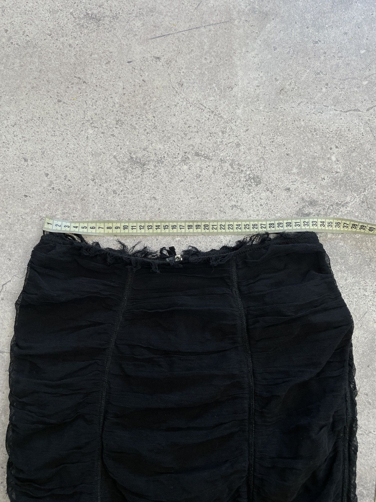 Dolce & Gabbana Vintage Dolce & Gabbana Skirt 00s Avantgarde Opium Ghot Size 27" / US 4 / IT 40 - 5 Thumbnail