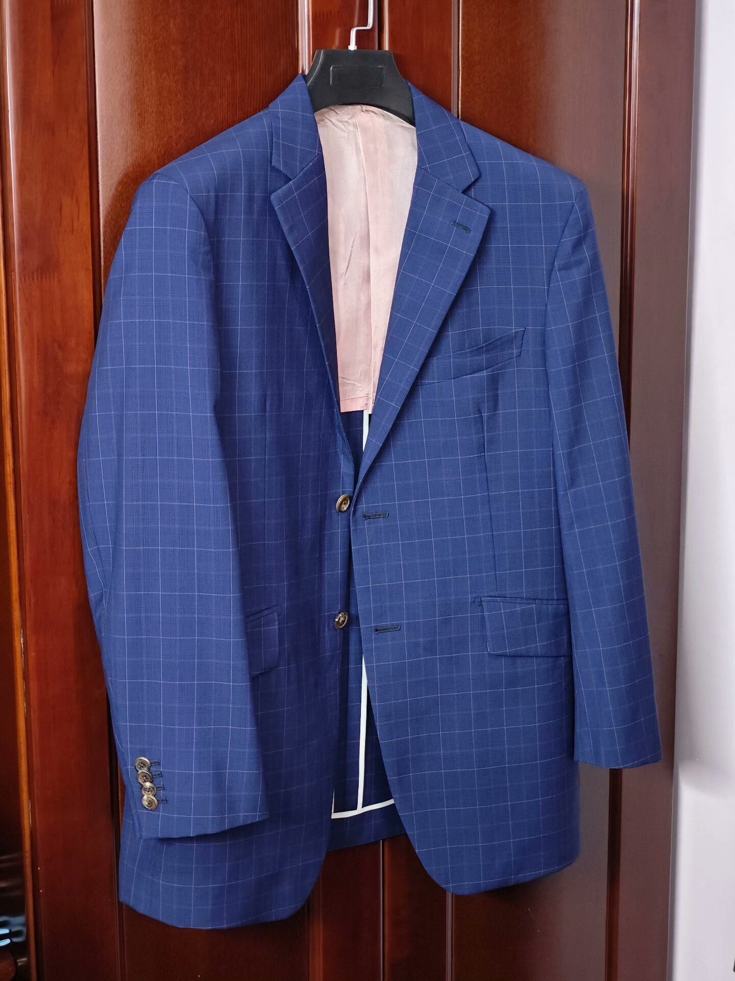 Japanese Brand Custom Italian Wool-Blend Suit Jacket Size US M / EU 48-50 / 2 - 1 Thumbnail