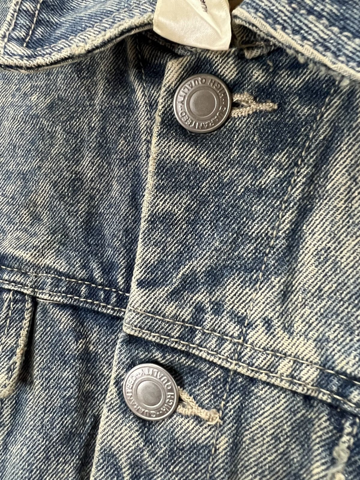 Other Japanese Brand Murua Blue Acid Wash Denim Jacket Size M / US 6-8 / IT 42-44 - 6 Thumbnail