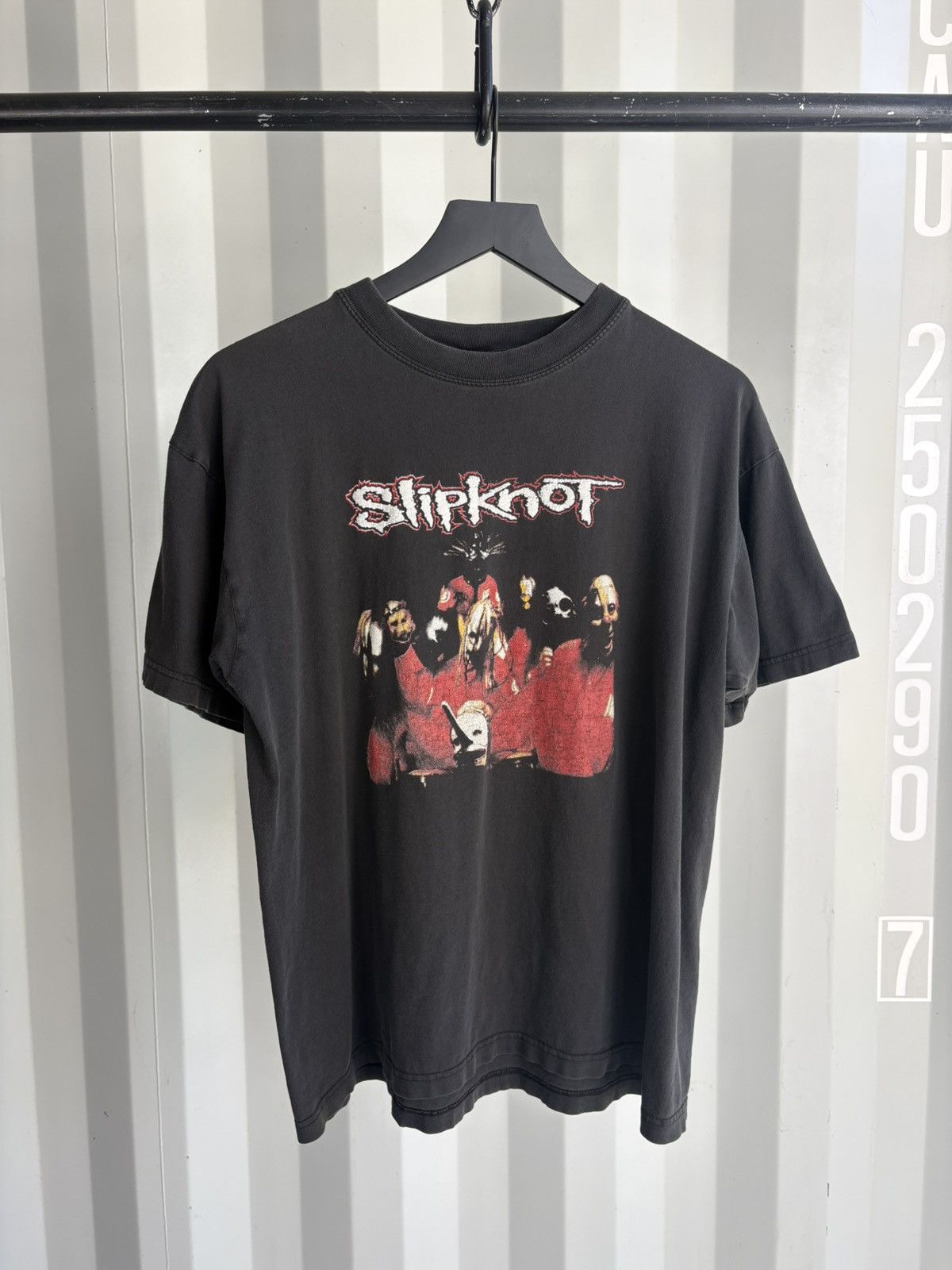 Band Tees Vintage Slipknot Shirt Faded Distressed Shirt GRUNGE Band Size US M / EU 48-50 / 2 - 1 Thumbnail
