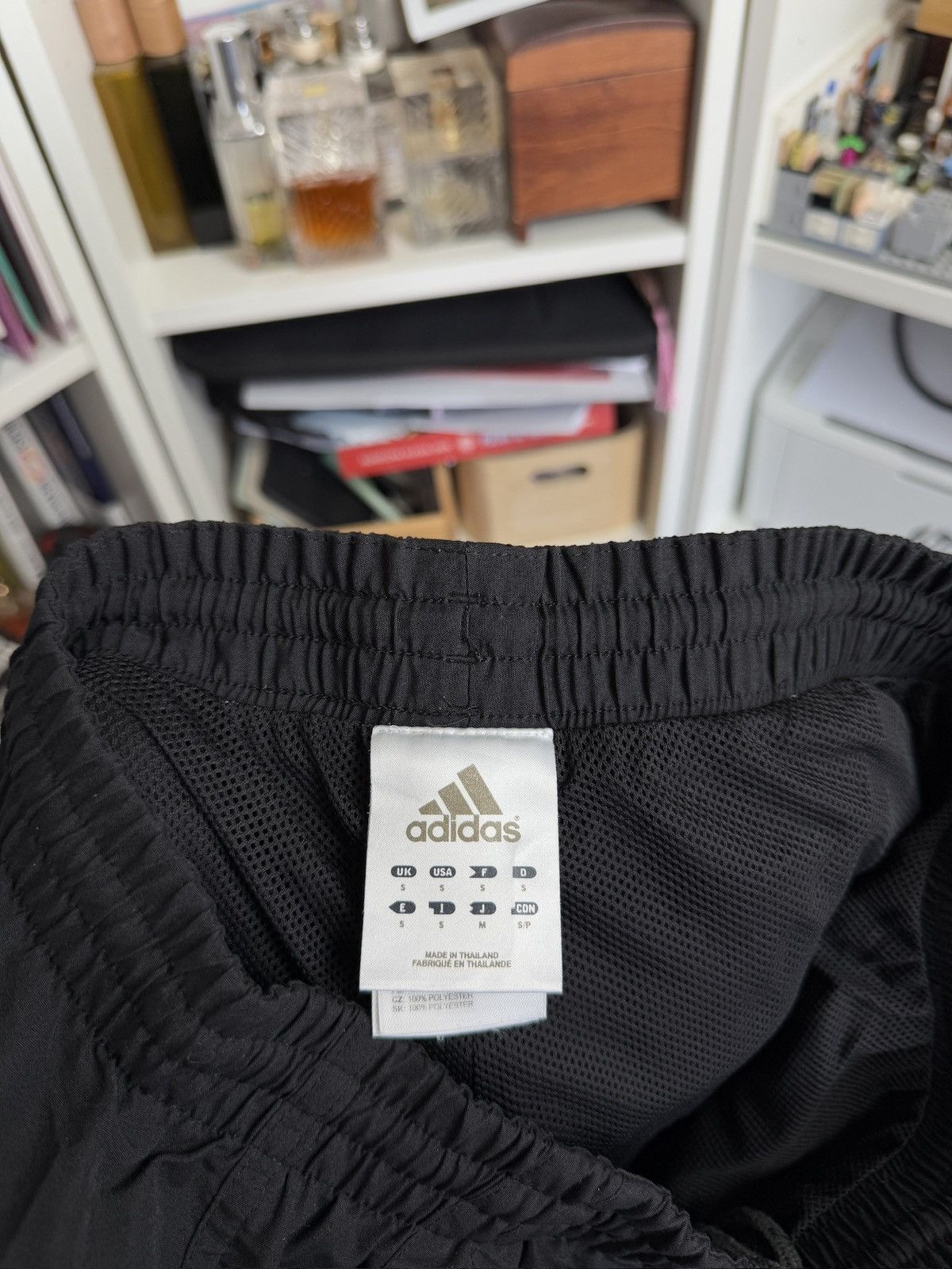 Adidas × Vintage Vintage y2k Adidas wide leg baggy fit sweat track pants S Size US 32 / EU 48 - 5 Thumbnail