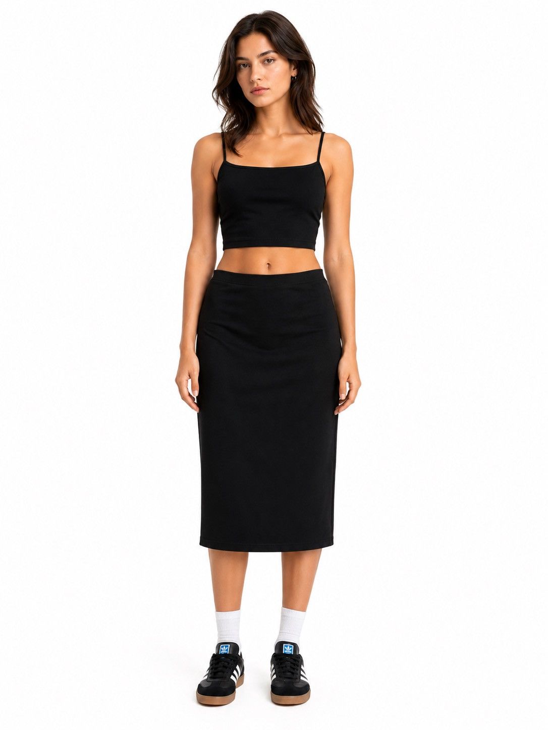 Prada Prada Midi Milano Women’s Black Skirt Size 46 Size 32" / US 10 / IT 46 - 1 Thumbnail