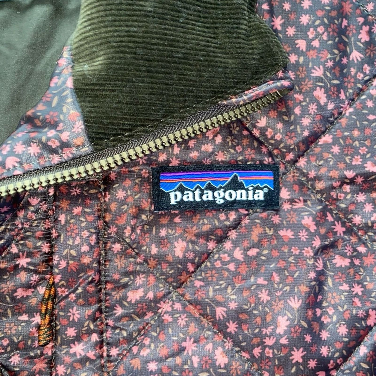 Patagonia Patagonia Back Pasture Jacket Brown Floral 26585 Womens XL Size XL / US 12-14 / IT 48-50 - 3 Thumbnail