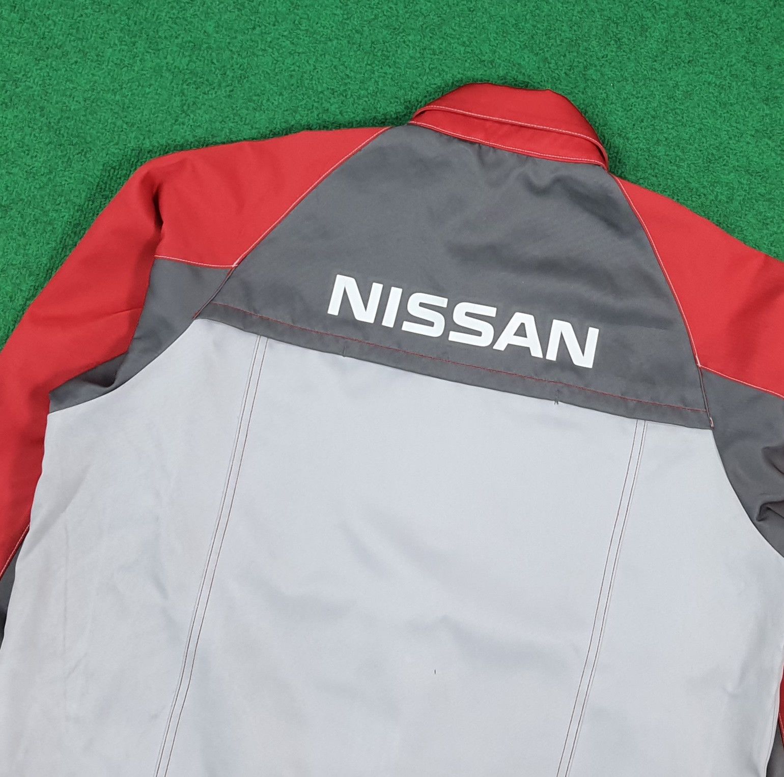 Japanese Brand Vintage NISSAN Japan Racing Motorsports Jacket C296N30 Size US XL / EU 56 / 4 - 2 Thumbnail