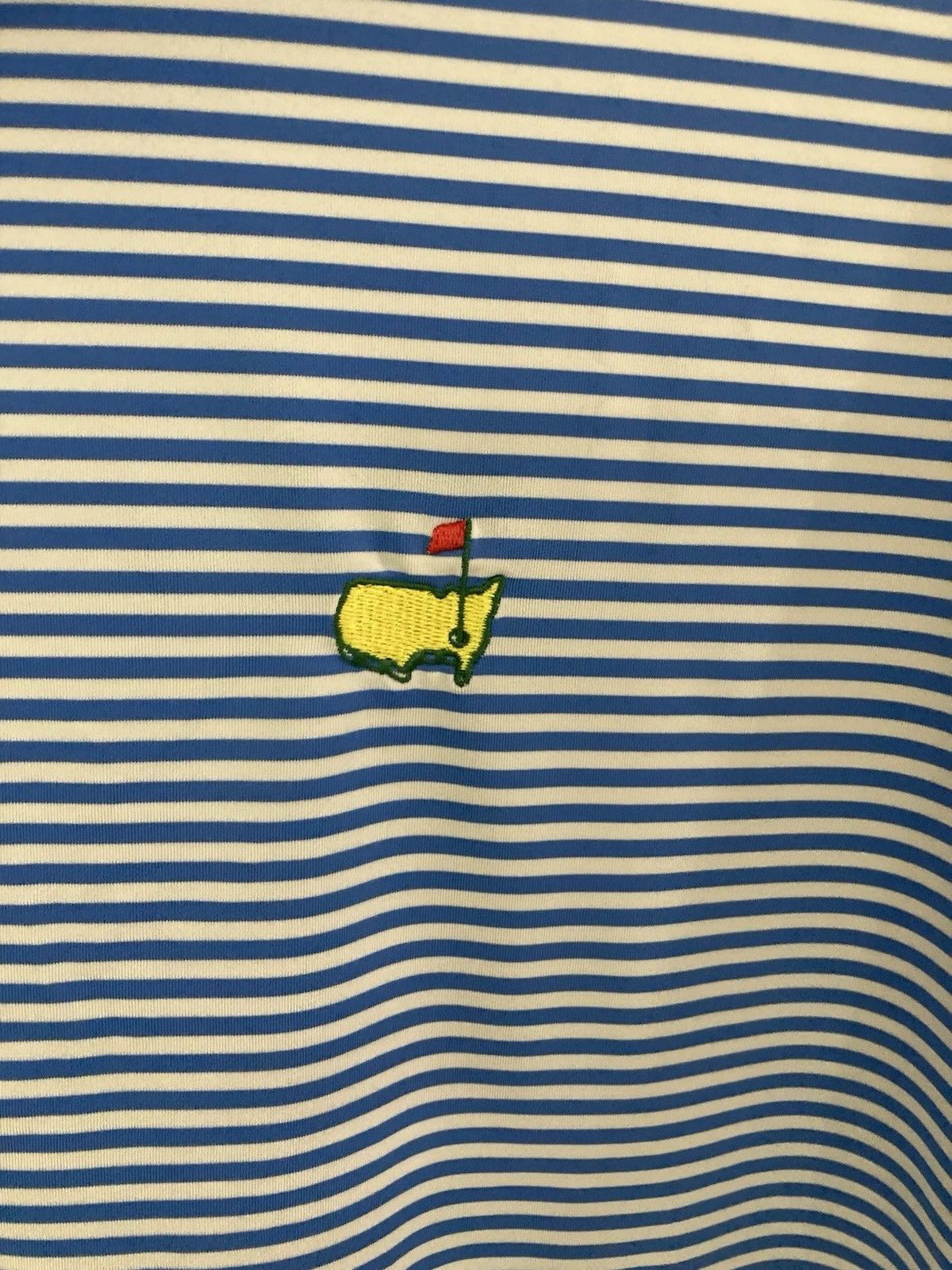 Other Masters Tech Golf Polo Striped S/S Performance Blue Size XL Size US XL / EU 56 / 4 - 3 Thumbnail