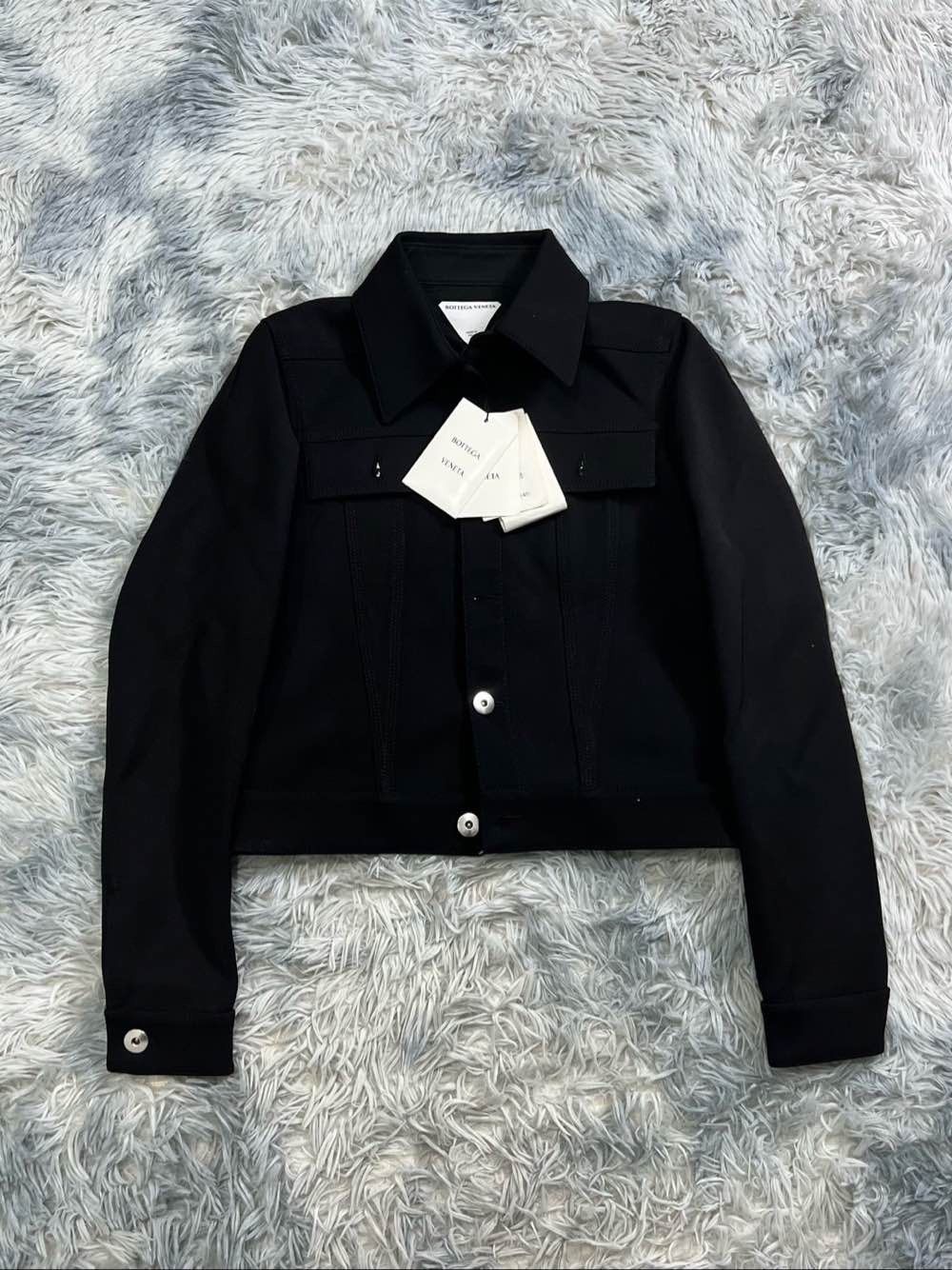 Bottega Veneta Bottega Veneta Wool Blend Jacket Size 40 Size S / US 4 / IT 40 - 1 Thumbnail