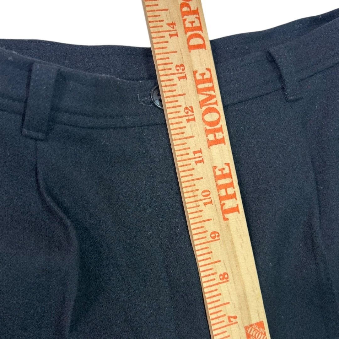 Pendleton Vintage Miss Pendleton Virgin Wool Black Pants Trousers Slac Size 30" / US 8 / IT 44 - 4 Thumbnail