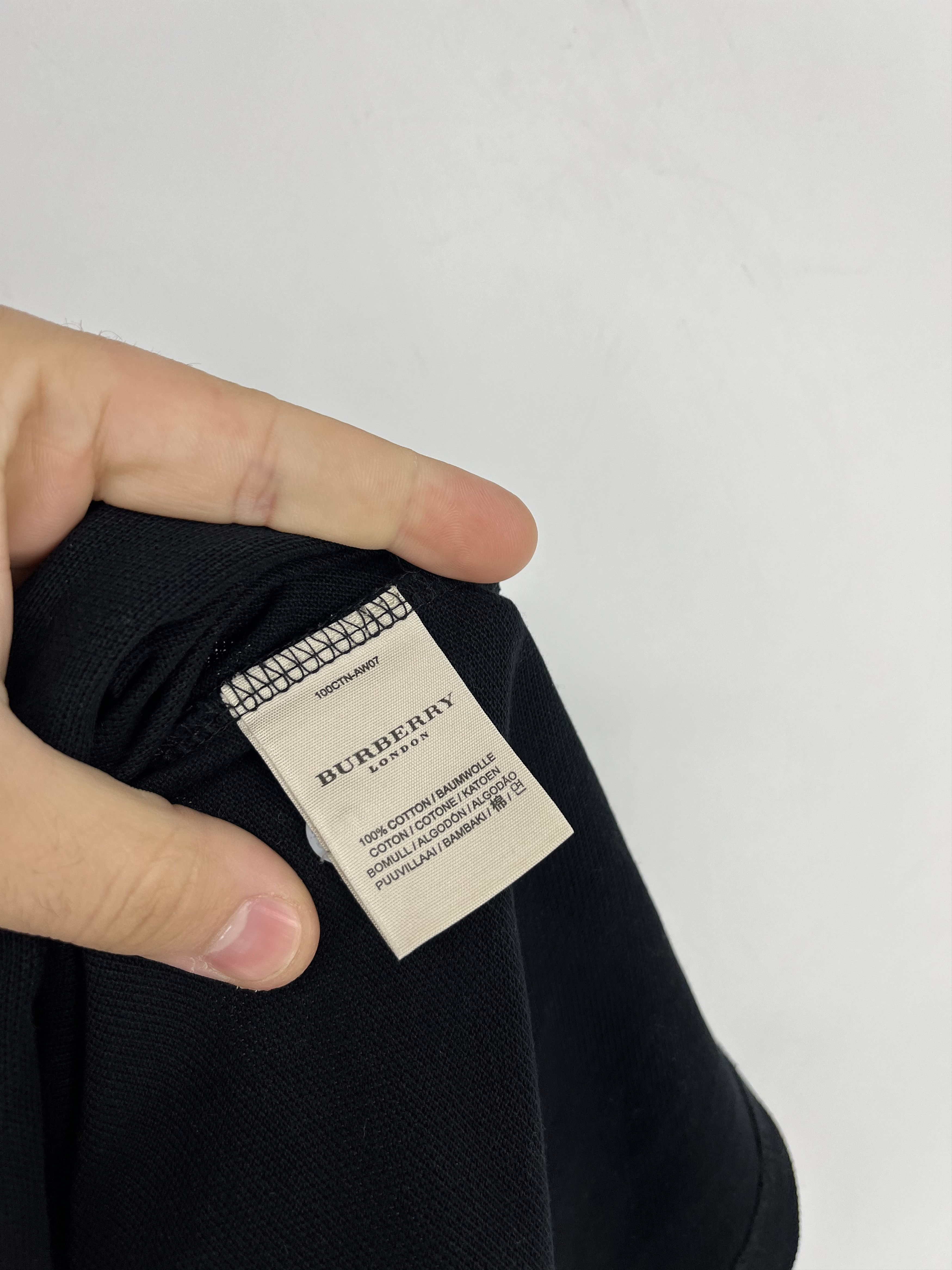Burberry Vintage Y2K Burberry Luxury Polo T-shirt Streetwear Size XL / US 12-14 / IT 48-50 - 8 Thumbnail