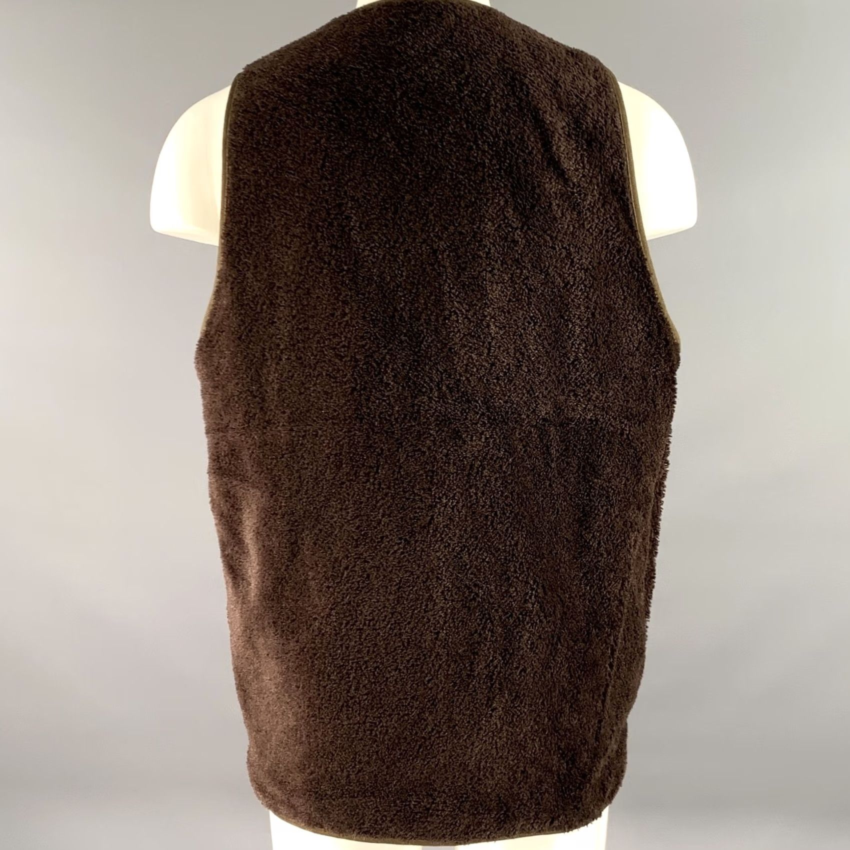 Visvim VISVIM Vest M Olive Nylon Cotton Blend Reversible Mens Size US M / EU 48-50 / 2 - 7 Thumbnail