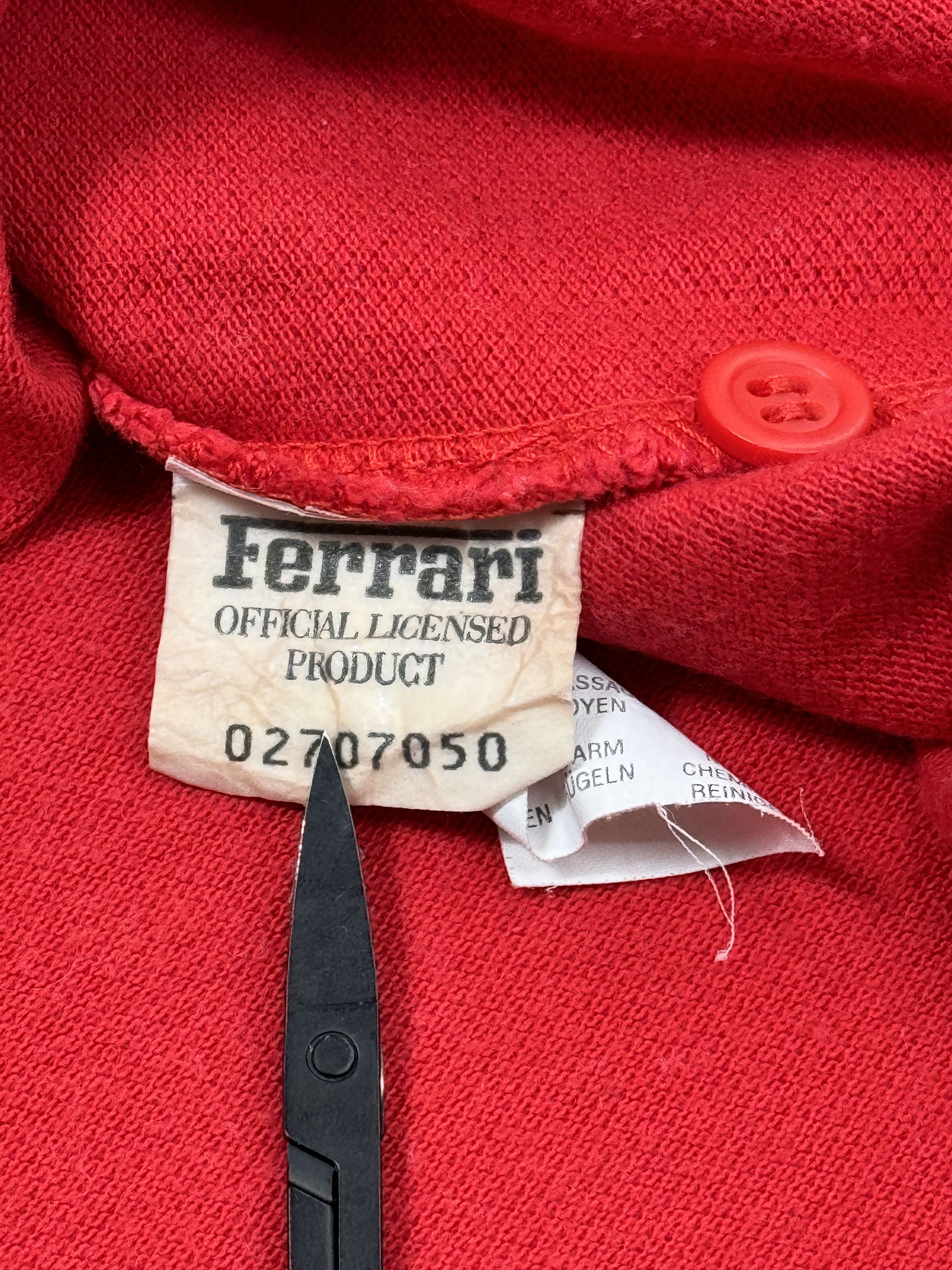 Ferrari × Formula 1 × Vintage 1999 Ferrari Polo T-Shirt Formula1 Team Racing Size US M / EU 48-50 / 2 - 18 Thumbnail