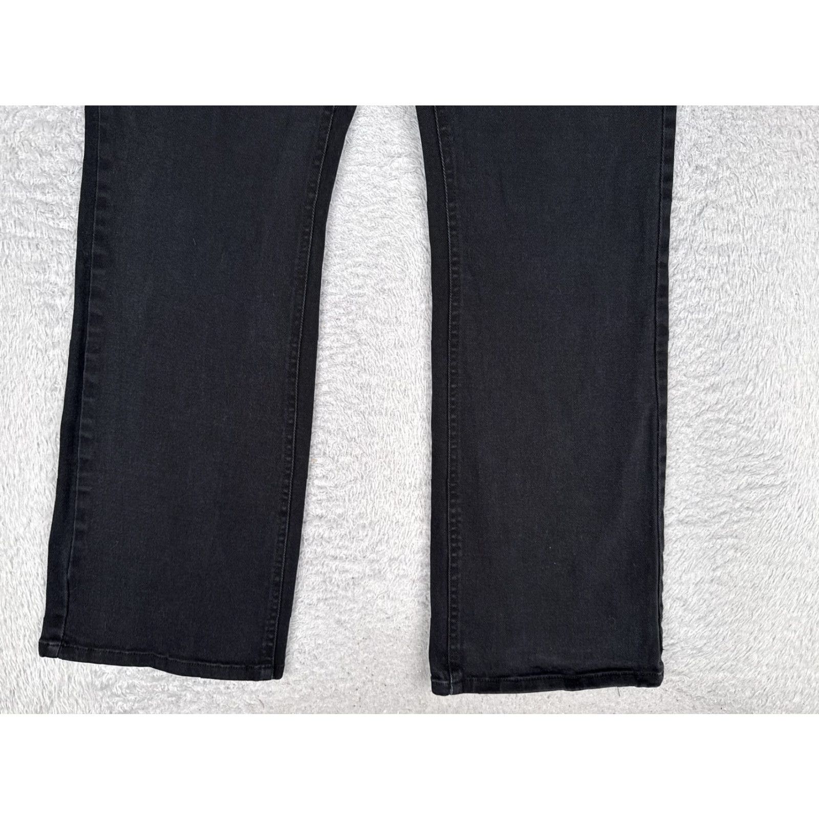 Coldwater Creek Coldwater Creek Jeans Womens Straight - 10 Black Dark Wash Mid Rise 30x31 - Denim Size 32" / US 10 / IT 46 - 2 Thumbnail