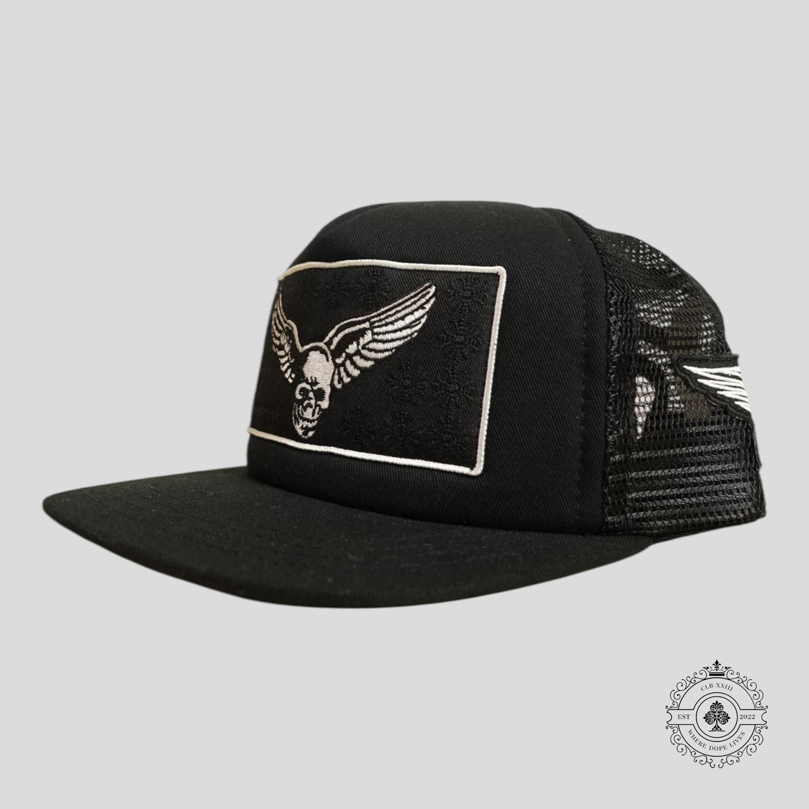 Chrome Hearts Chrome Hearts Foti Harris X Aerosmith Patch Hat in Black Size ONE SIZE - 1 Thumbnail