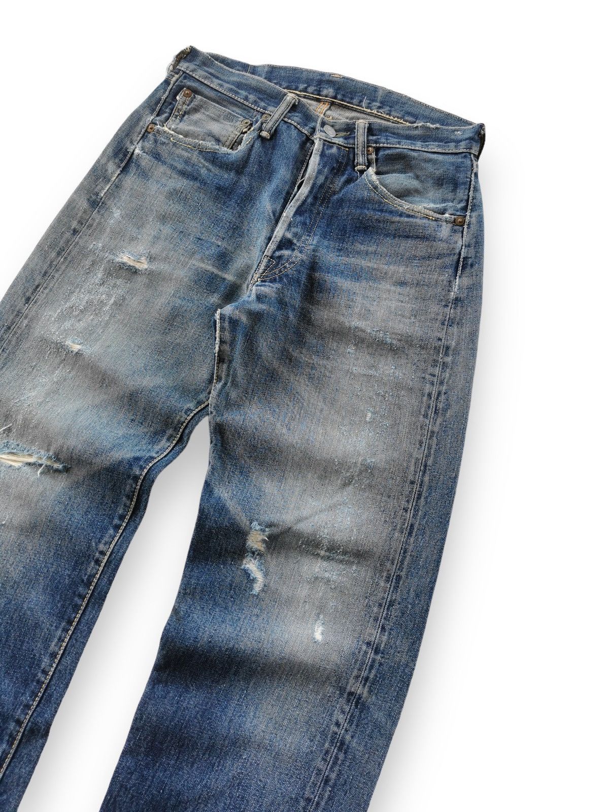 Japanese Brand × Pherrow's Pherrows Selvedge Jeans Looklike Style Kurt Kobain Size US 29 - 6 Thumbnail