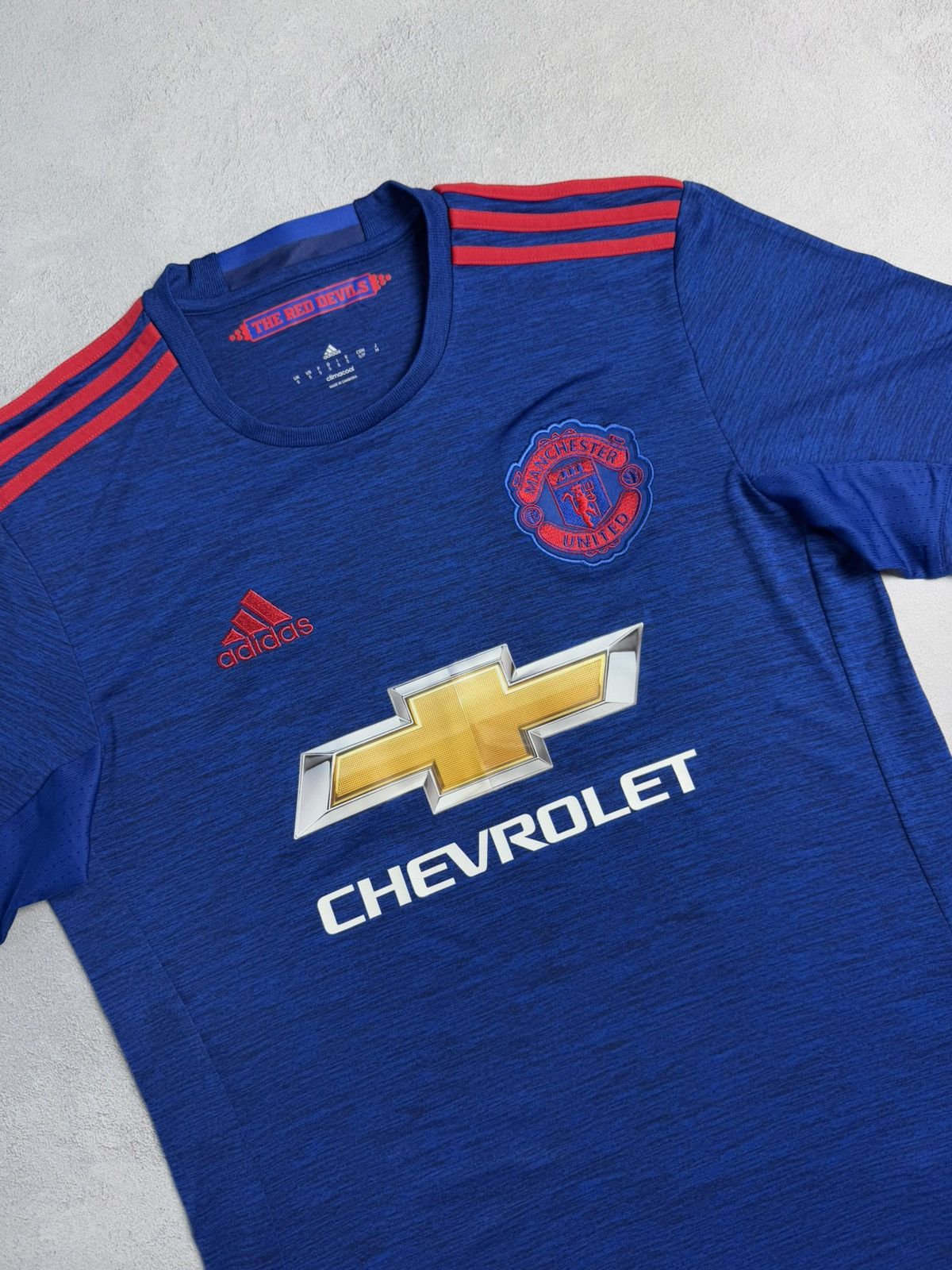 Adidas Manchester United 2016 2017 Away Shirt Soccer Jersey Adidas Size US S / EU 44-46 / 1 - 3 Thumbnail